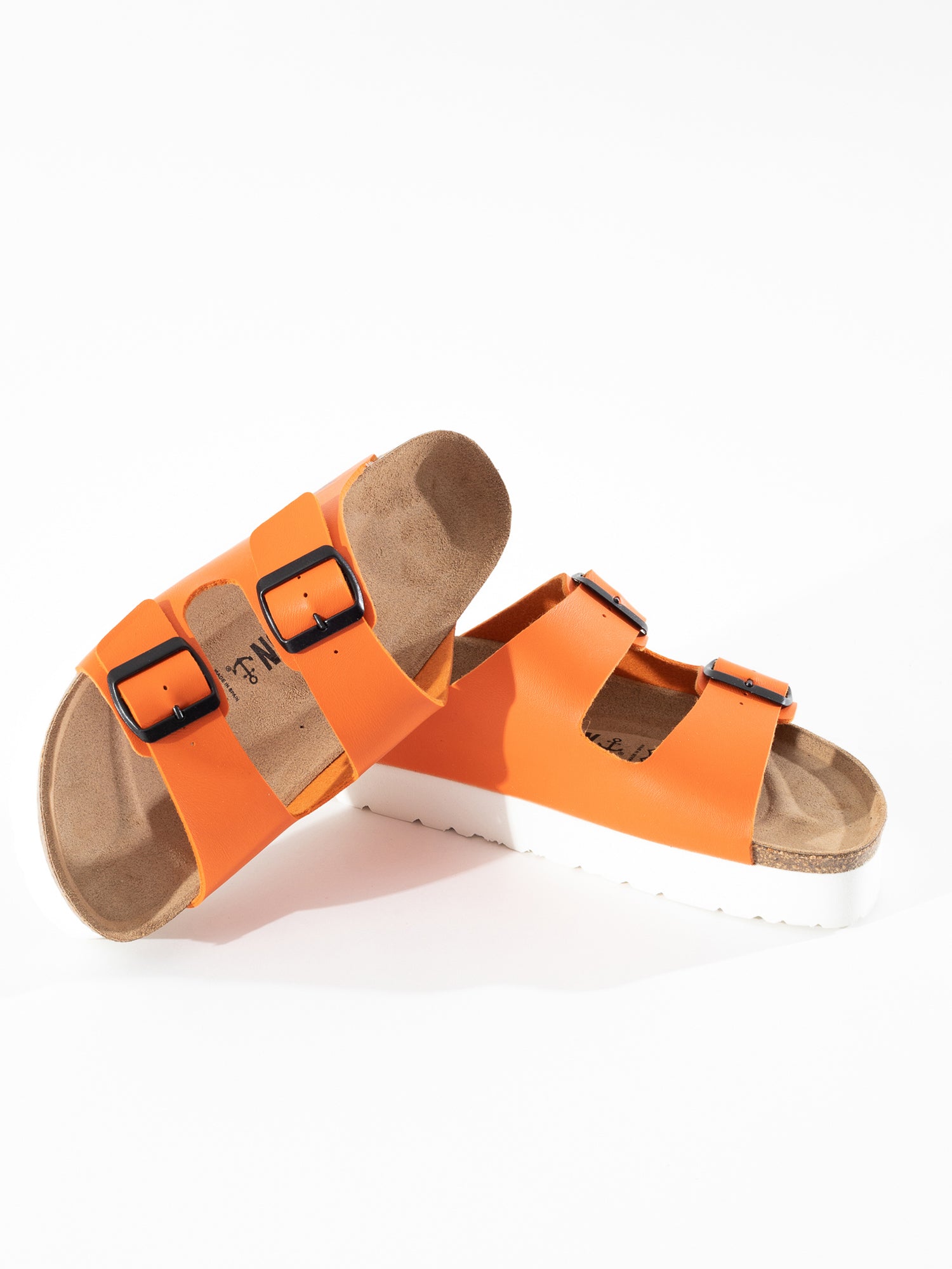 Sandalias Plataforma Naranja Japet