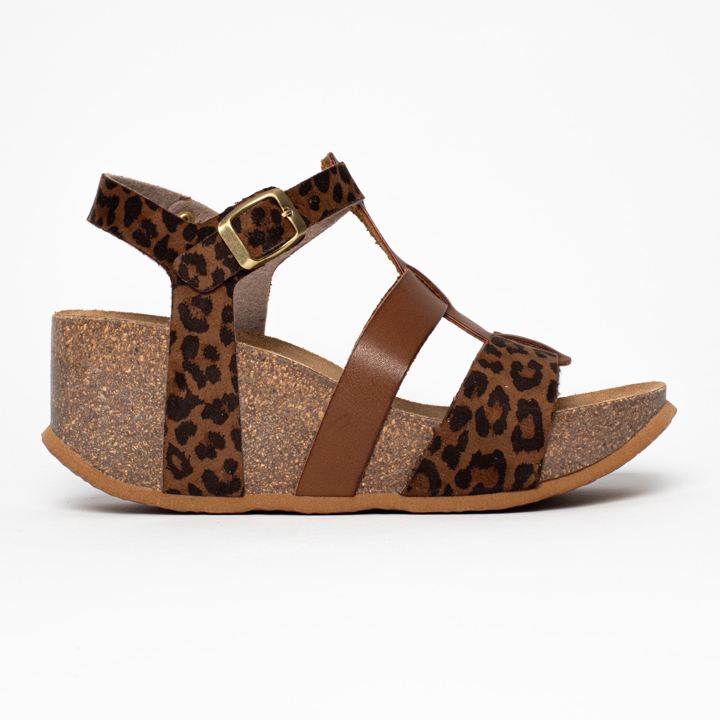 Sandales Leonie Gris Anthracite Compensées et Semi-compensées Bayton femme