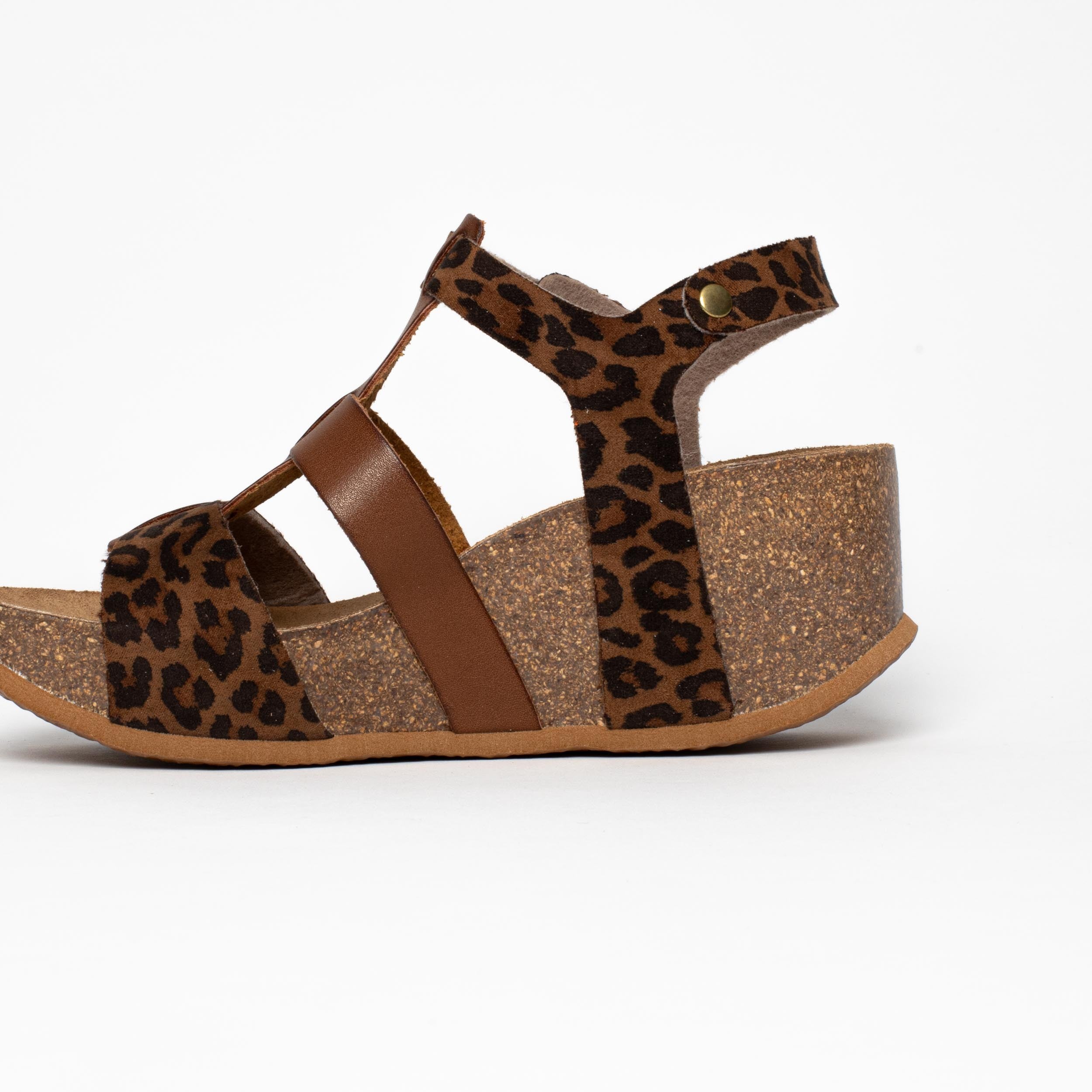 Sandales Leonie Gris Anthracite Compensées et Semi-compensées Bayton femme