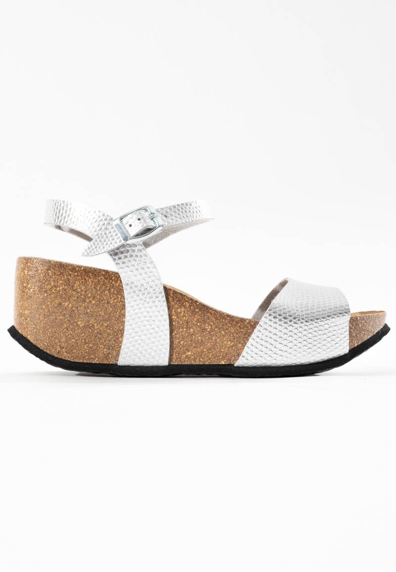Sandales Venus Rose Dorées Compensées et Semi-compensées Bayton femme