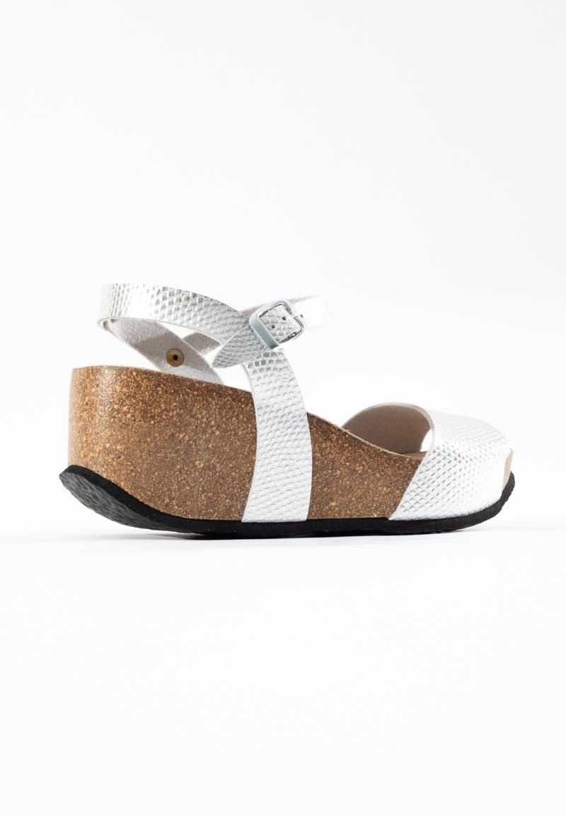 Sandales Venus Rose Dorées Compensées et Semi-compensées Bayton femme