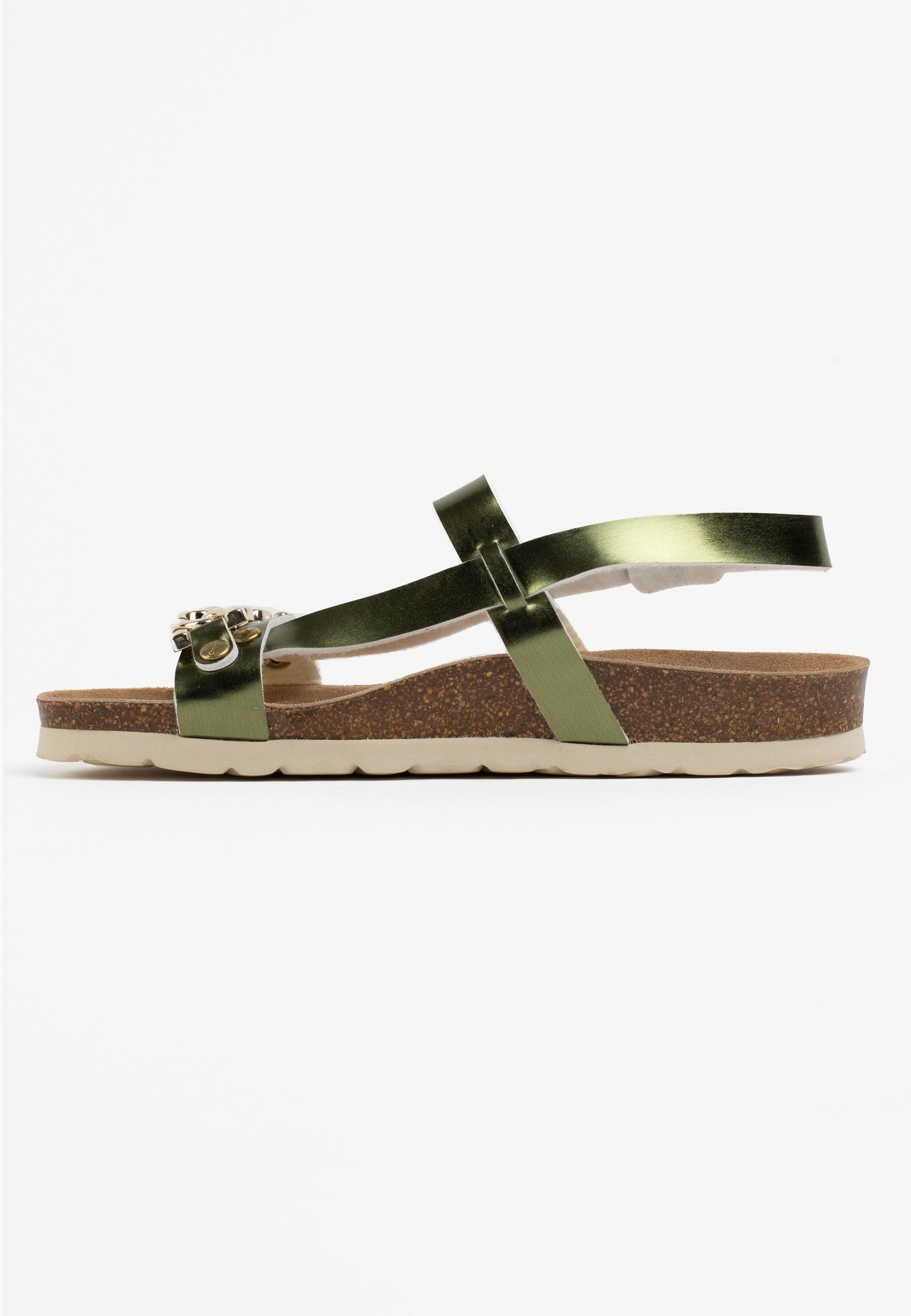 Sandales-Ramatuelle-Vert-Multi-Brides-Bayton-femme