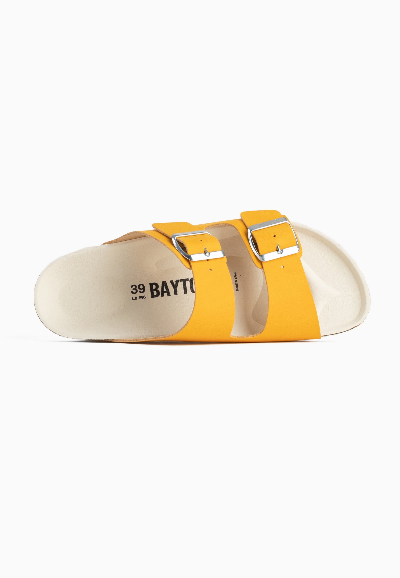 Sandales 2 Brides Atlas Jaune