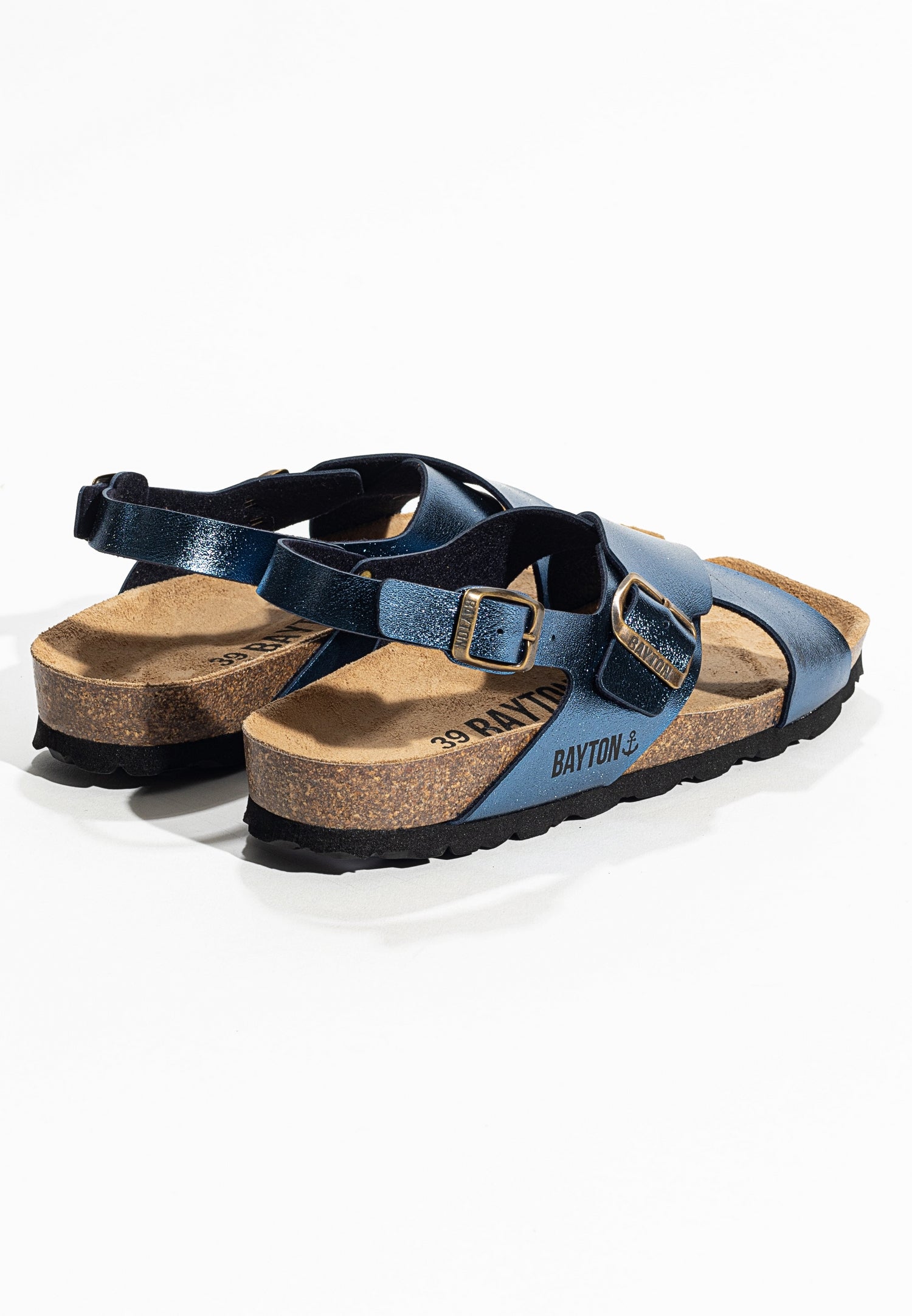Sandales Cantabrie Bleu Multi-Brides