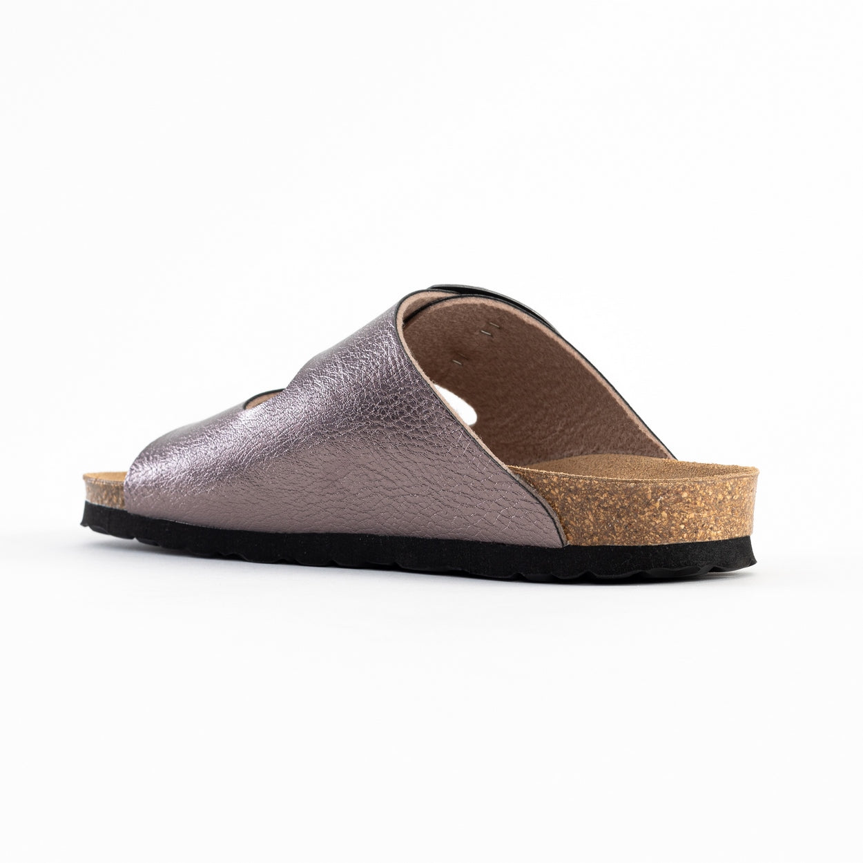 Alicante Dark Purple 2 Strap Sandals