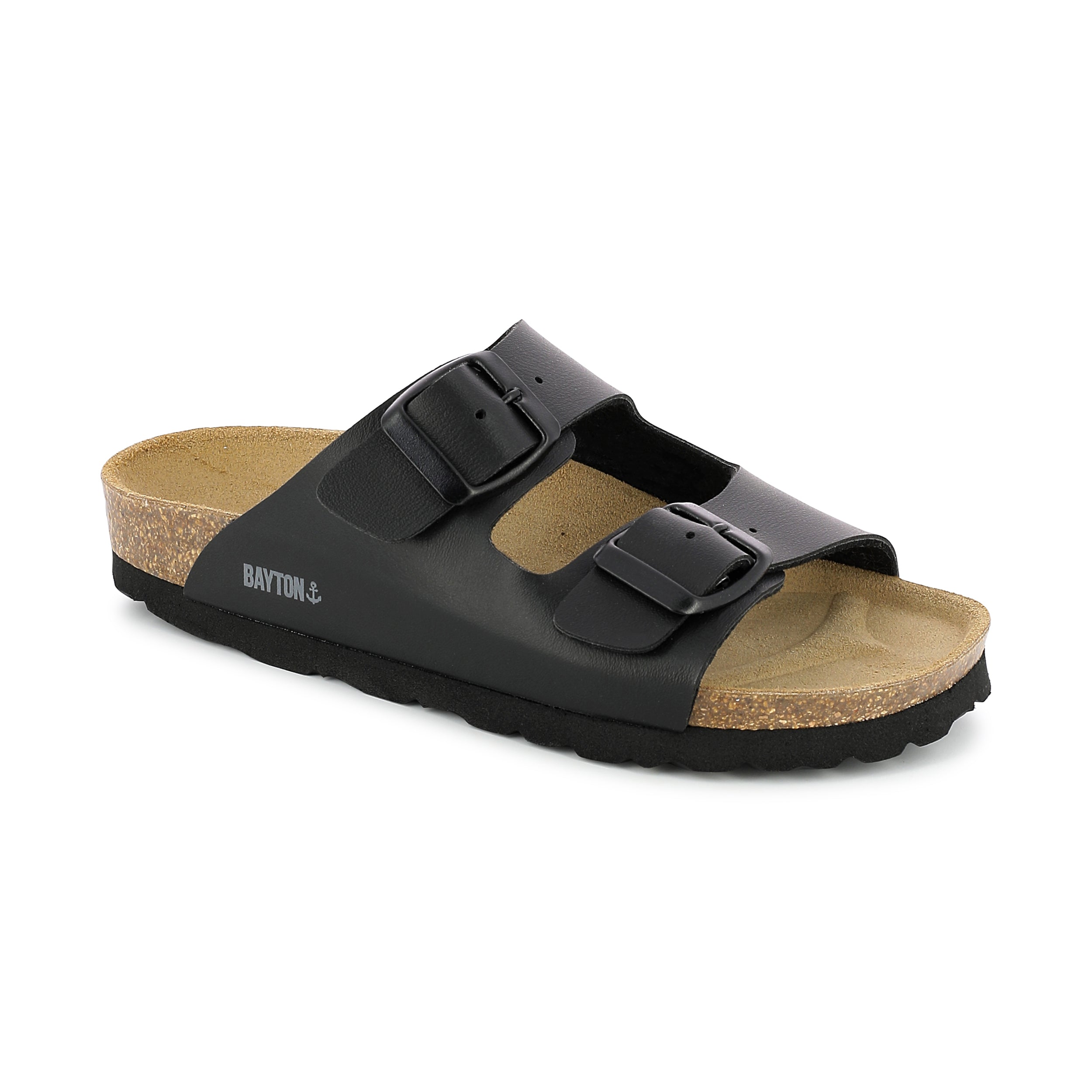 Sandales Atlas 2 Brides Noir
