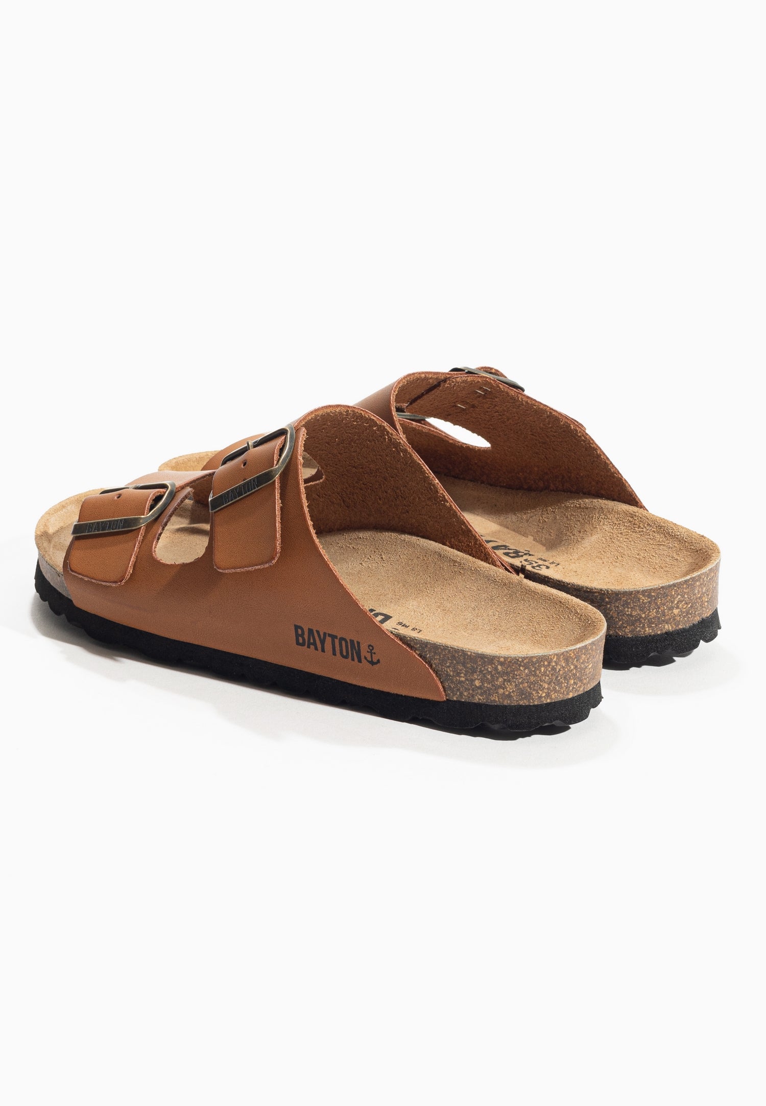 Sandales 2 Brides Atlas Camel