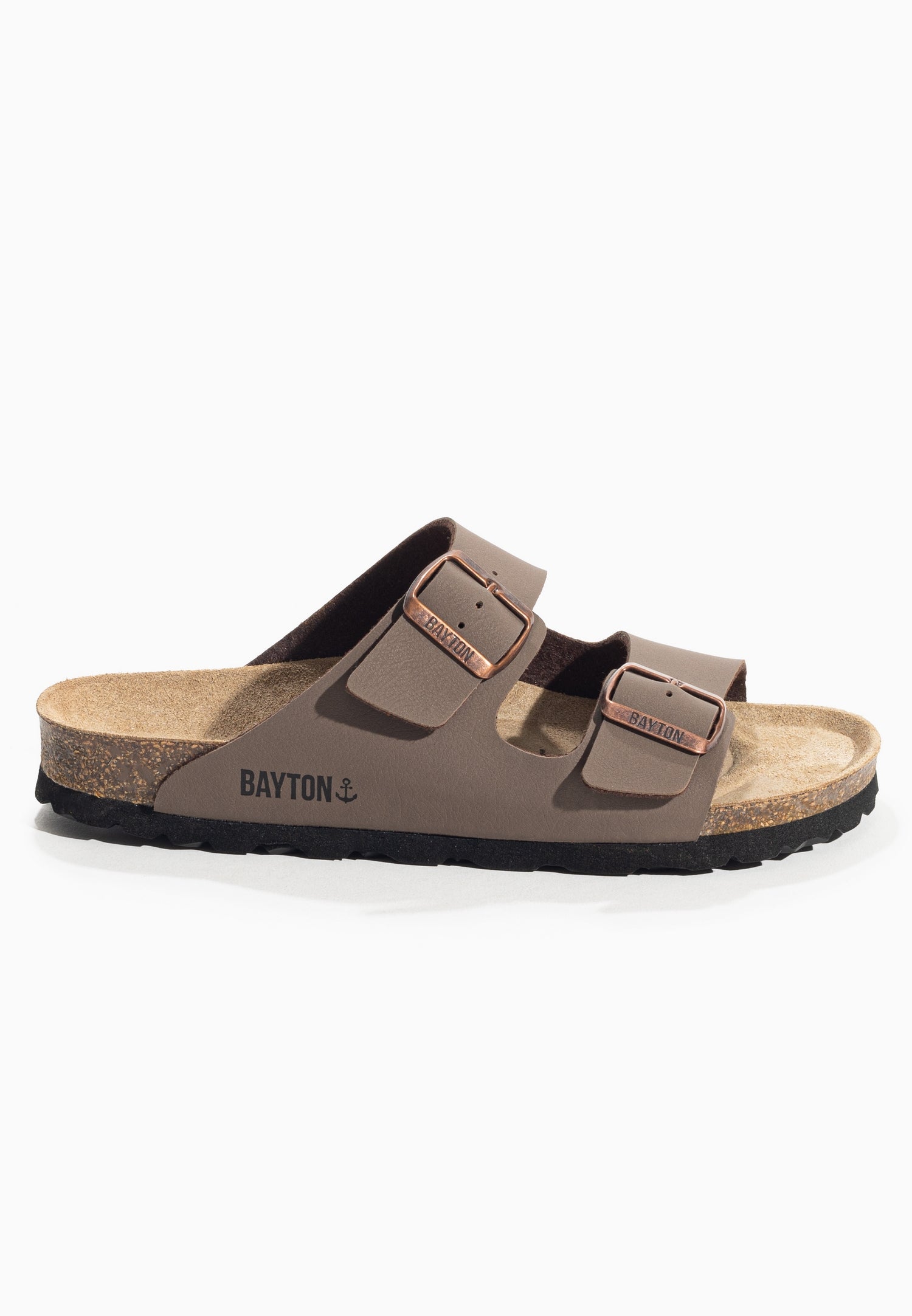 Sandales 2 Brides Atlas Marron