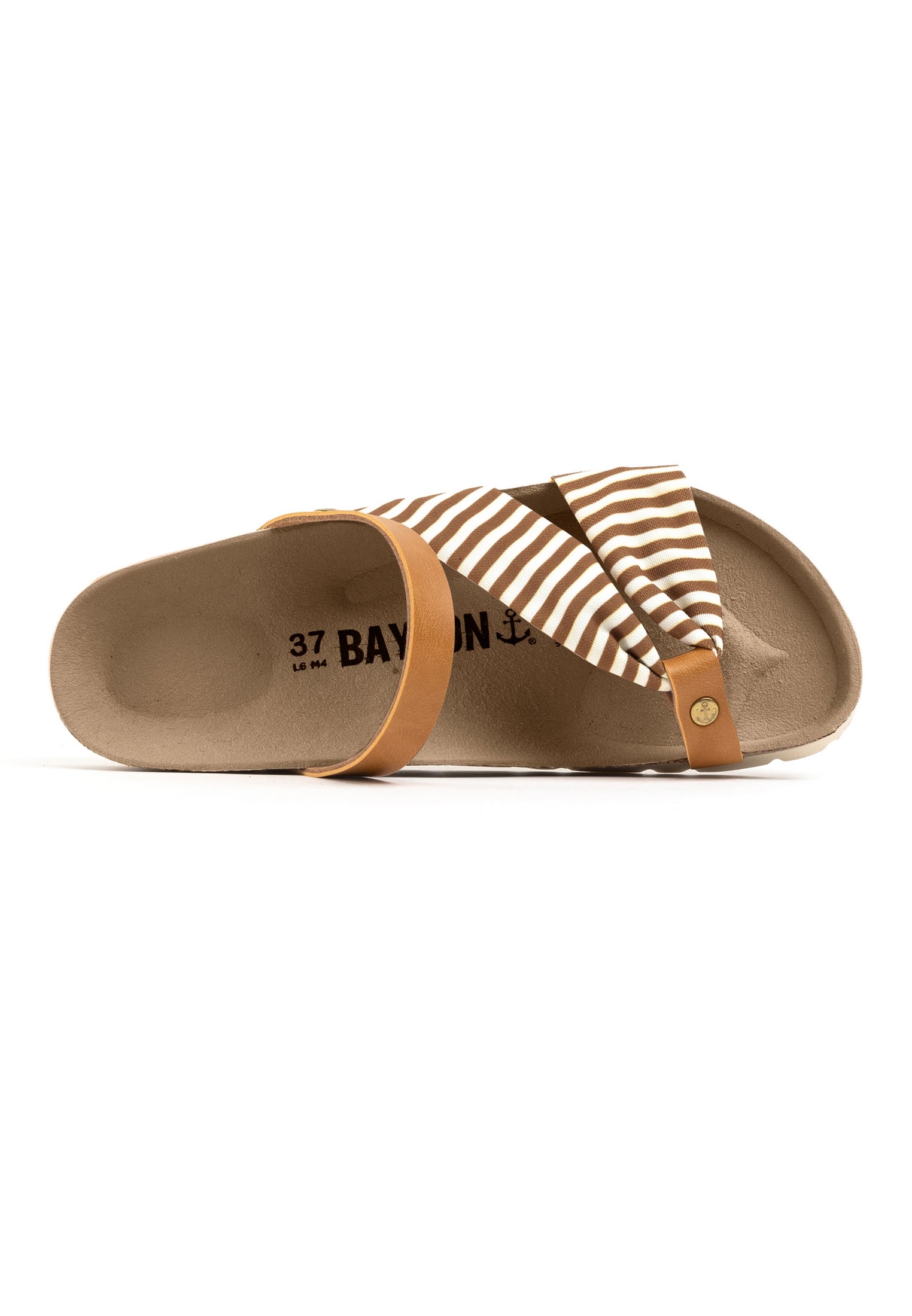 Sandalias Figueira Multinovias Beige Y Camel