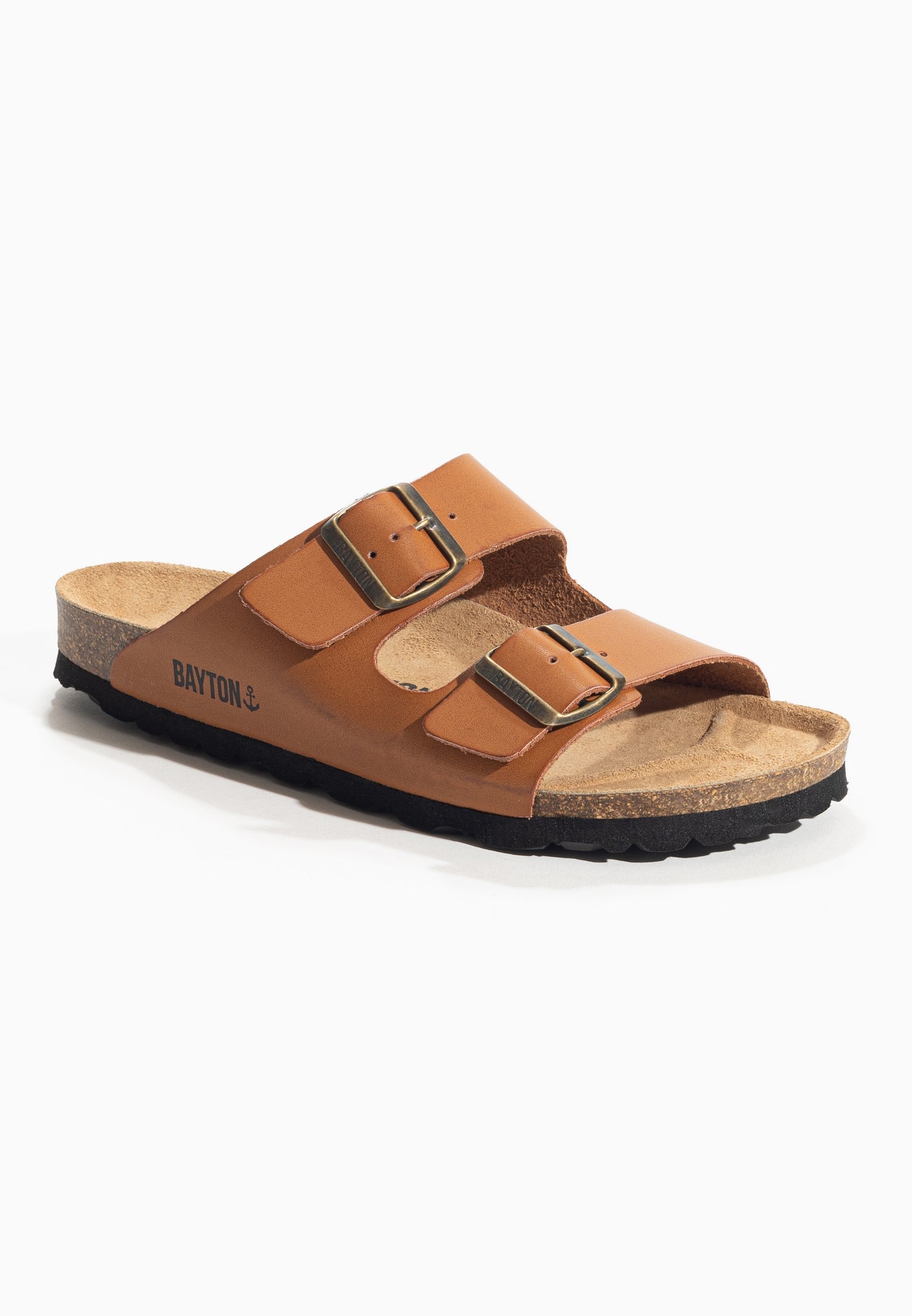 Sandales 2 Brides Atlas Camel