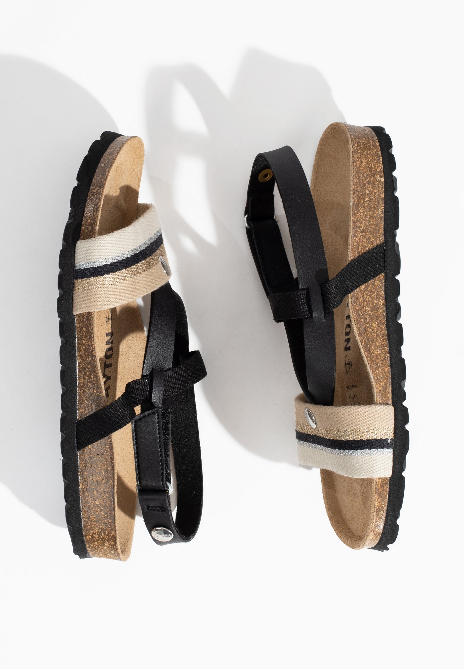 Sandales Spencer Noir Multi-Brides