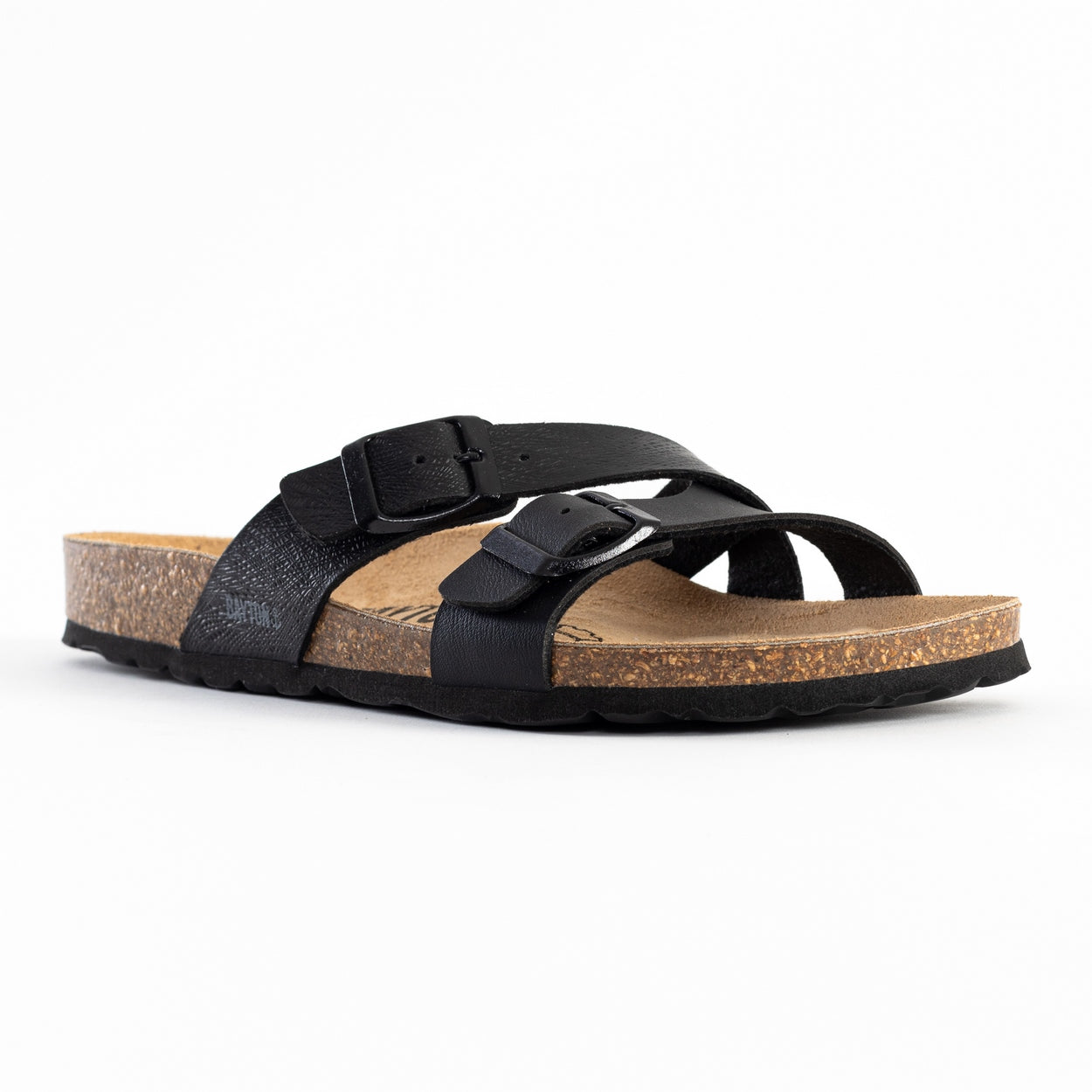 Sandales 2 Brides Cleo Noir