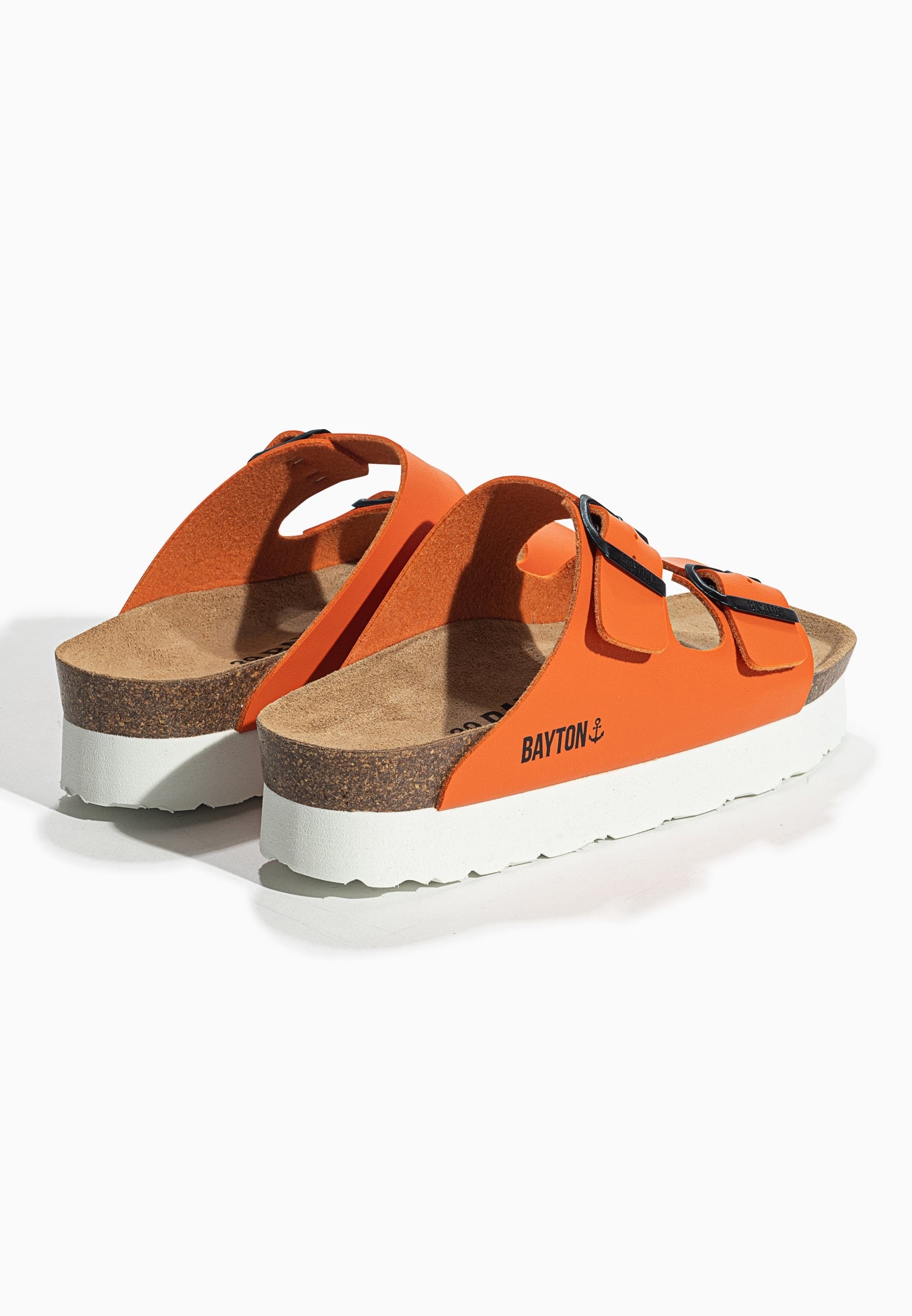 Sandales Japet Orange à Plateforme