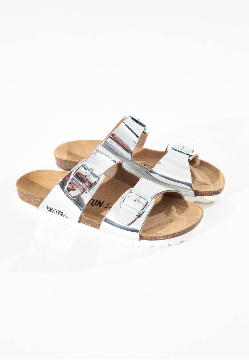 Sandales-2-Brides-Ilithyie-Argent-Bayton-femme
