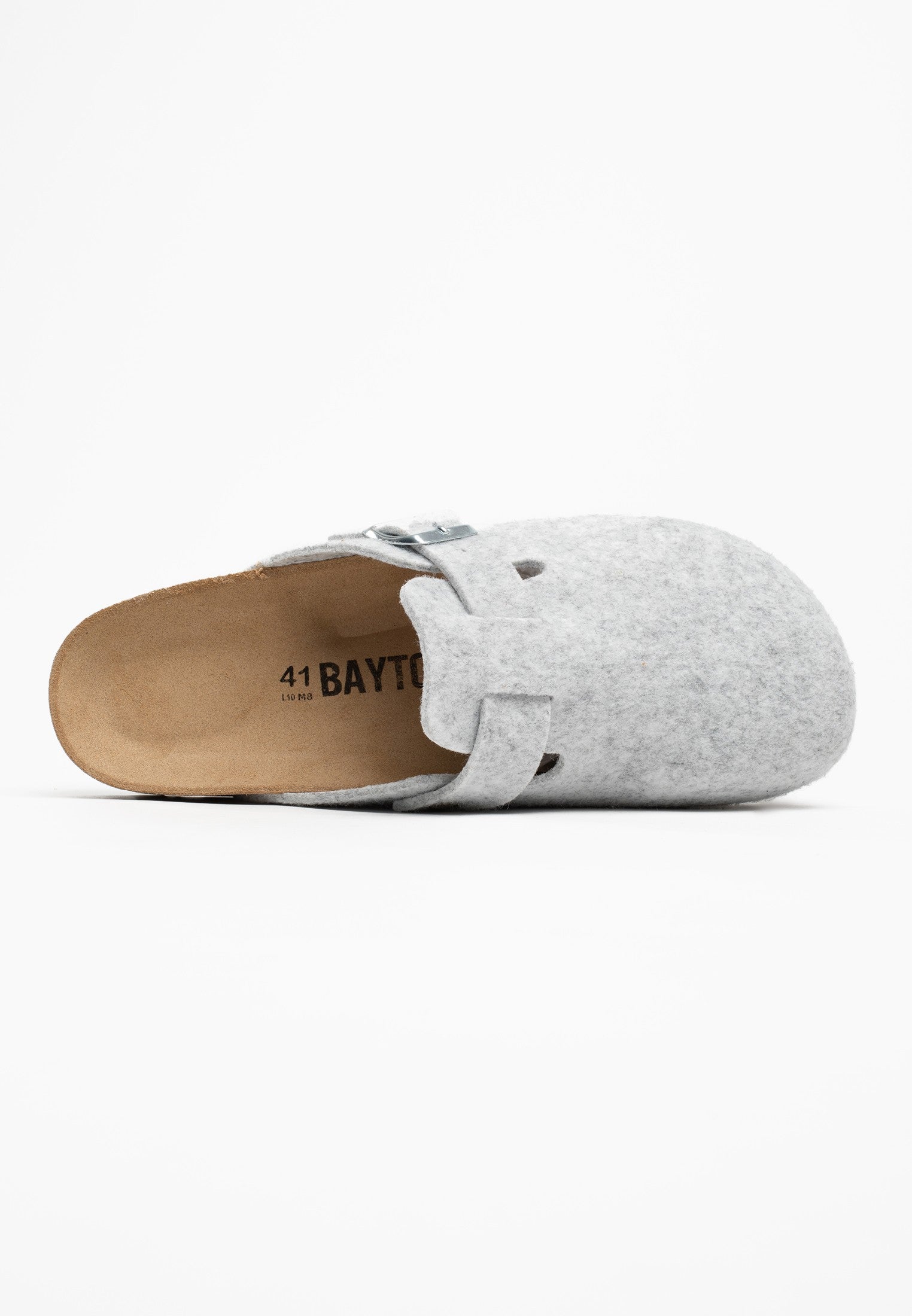 Sabots Moke Clair Gris