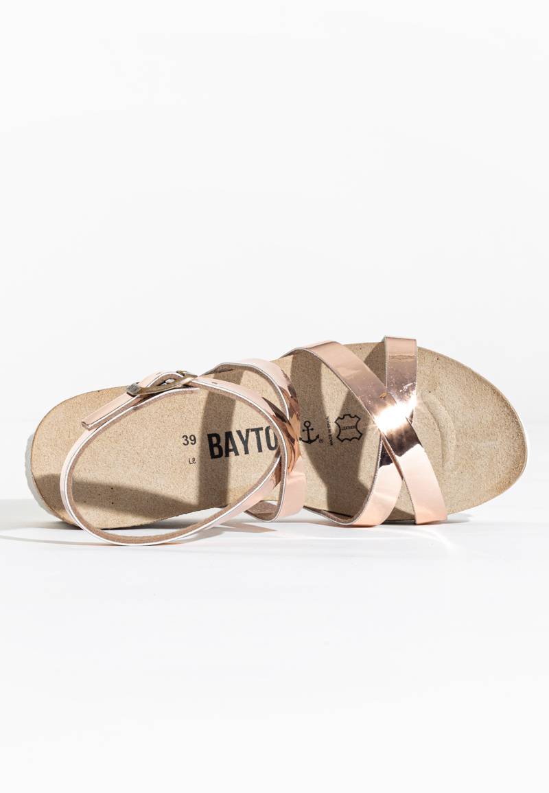 Sandales Asteria Rose Compensées et Semi-compensées