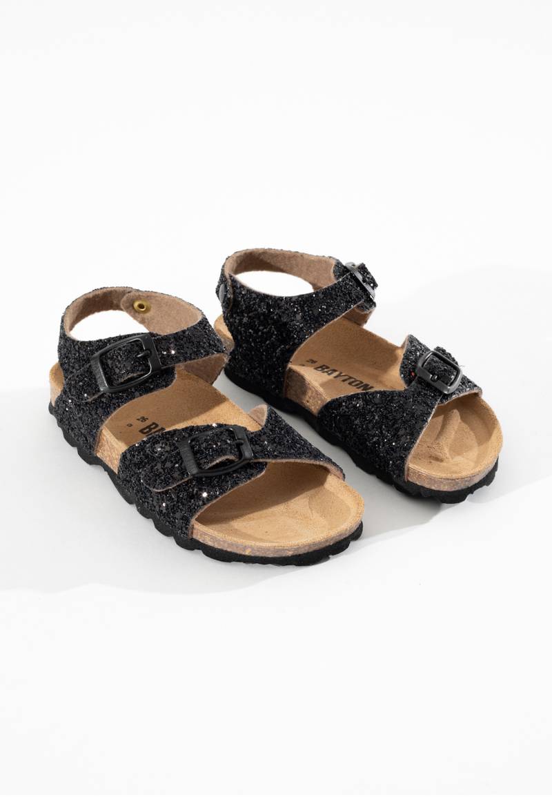 Sandalias Pegase Multitiras Negro