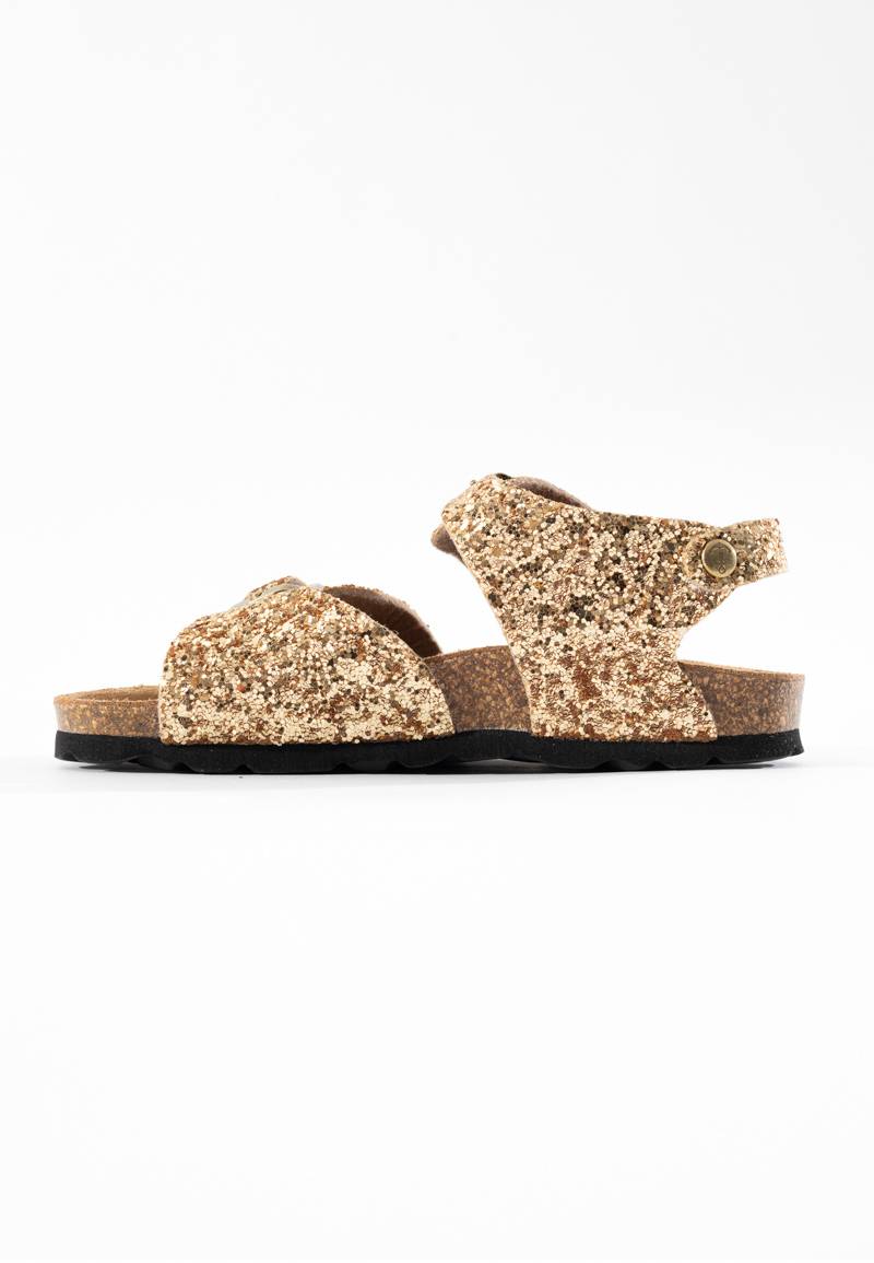 Pegasus Gold Multi-Strap Sandals