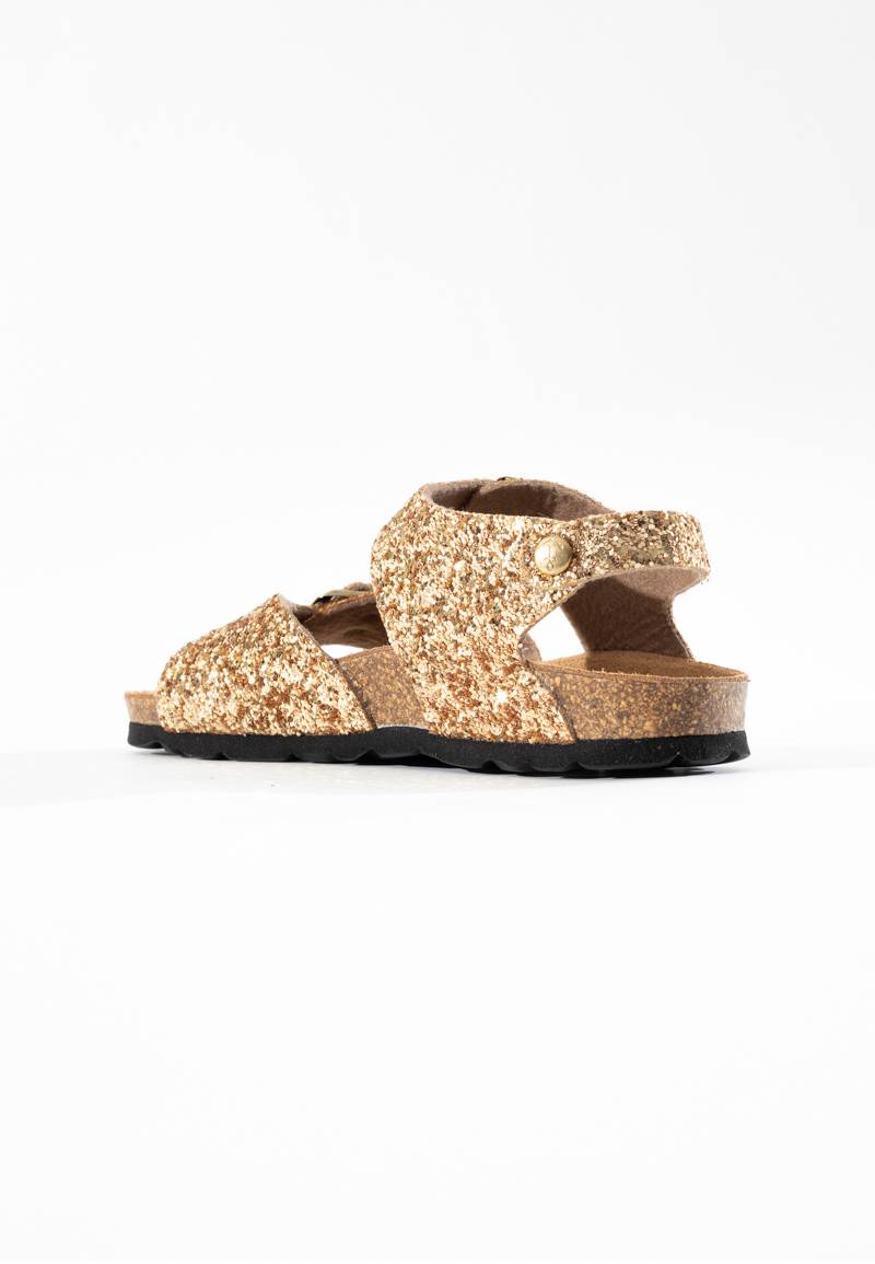 Pegasus Gold Multi-Strap Sandals