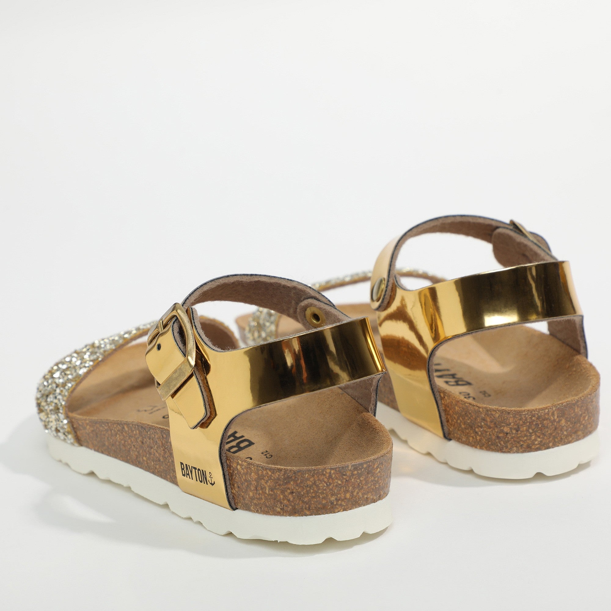 Sandales Multi-Brides Tyche Dorées