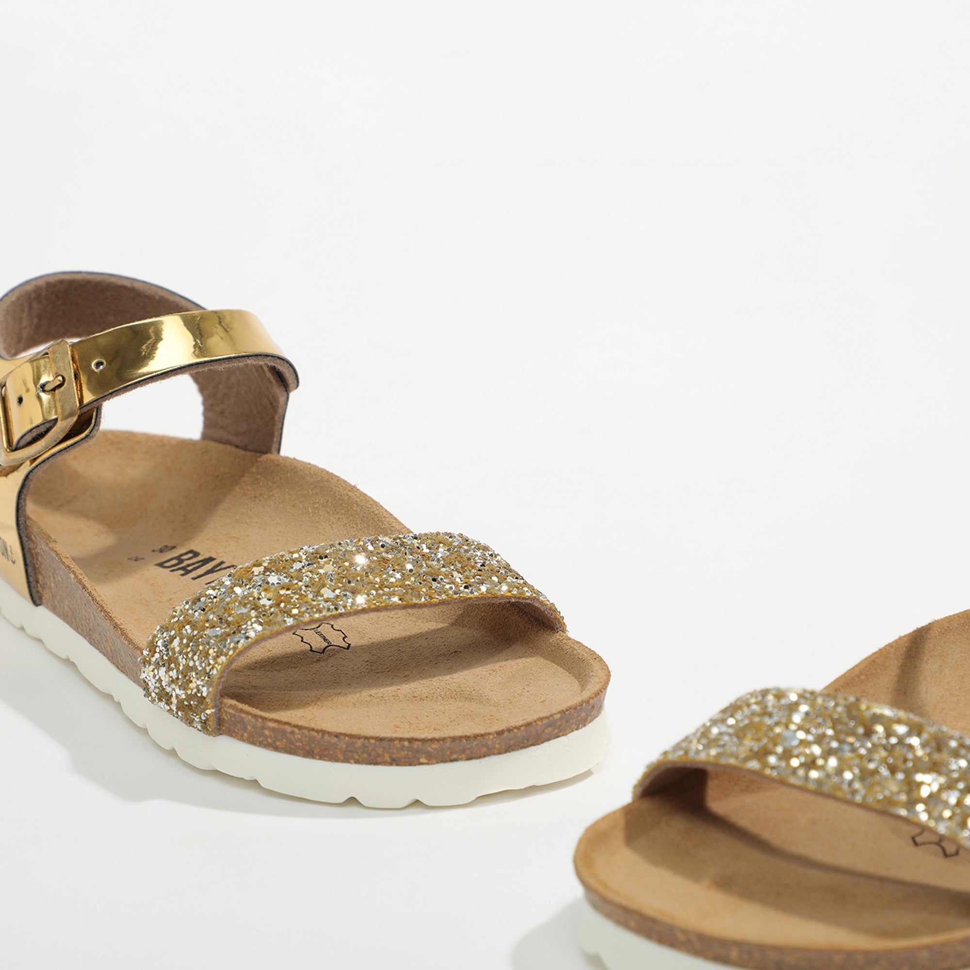 Sandales Multi-Brides Tyche Dorées