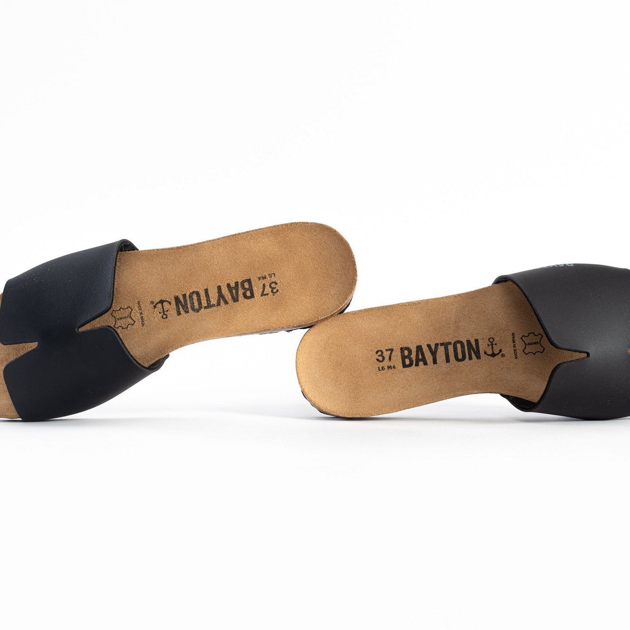 Sandales 1 Bride Djilian Slim Noir