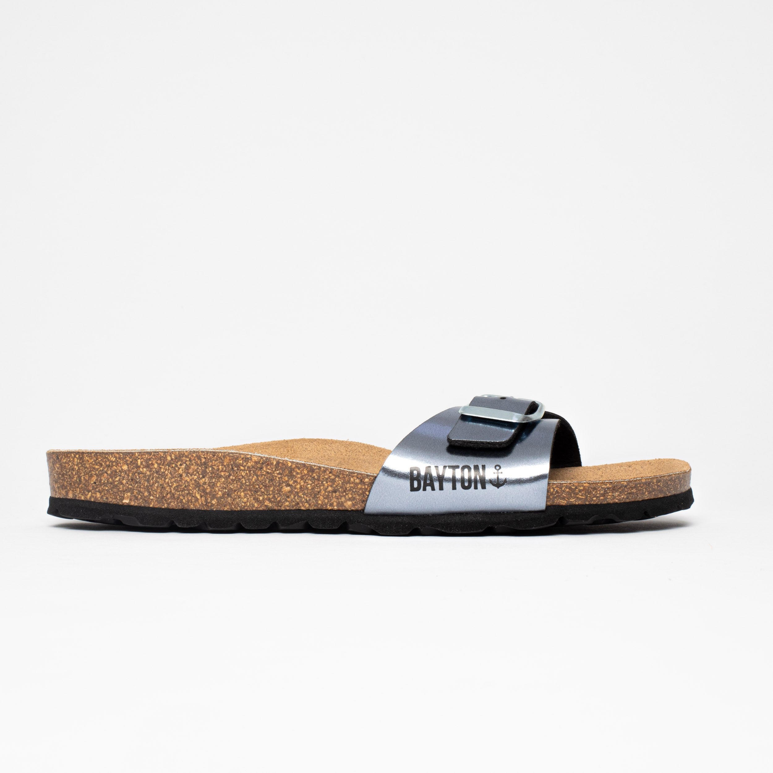 Sandales 1 Bride Zephyr Gris Anthracite 1 Bride