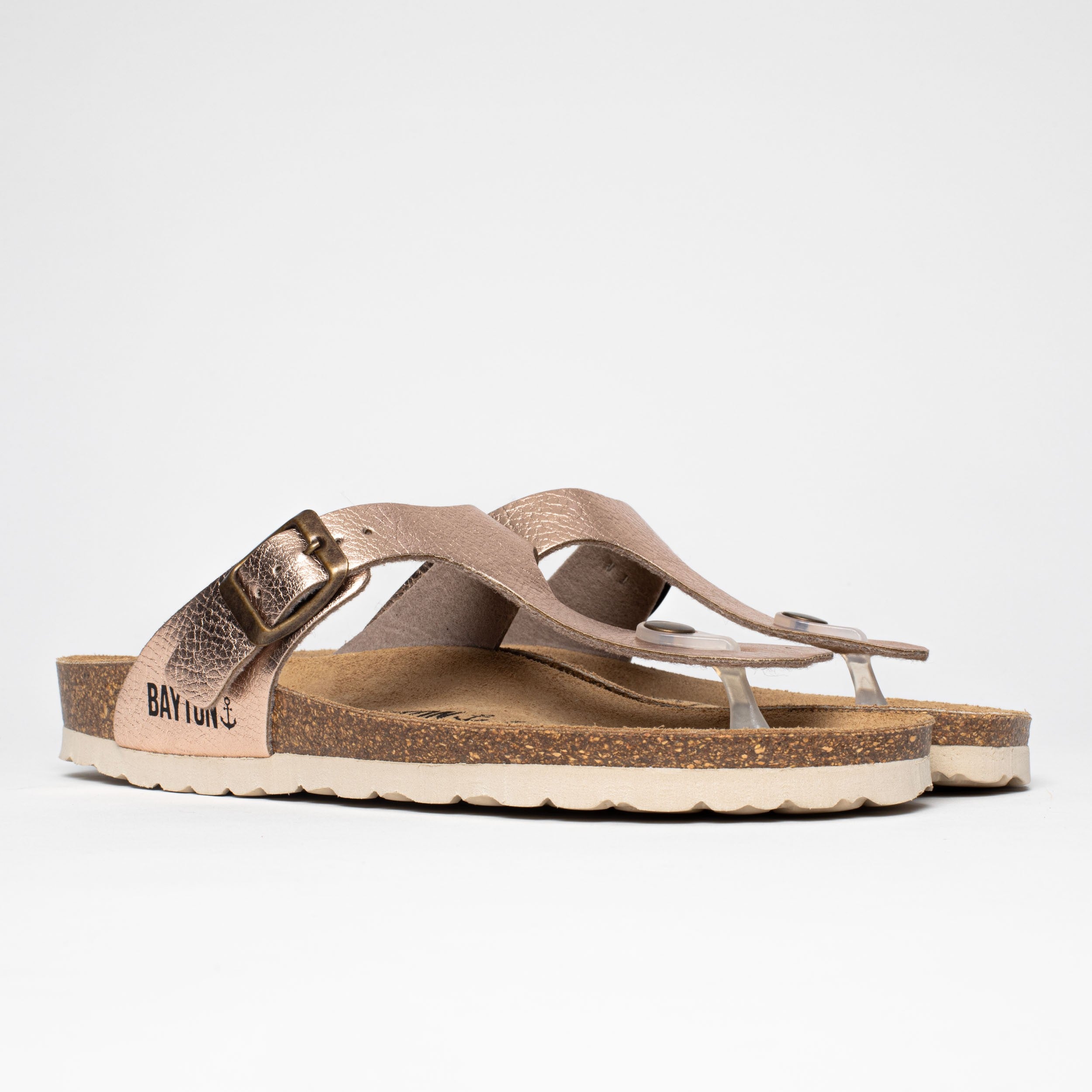 Sandales Cordoba Nude à Entre-Doigts