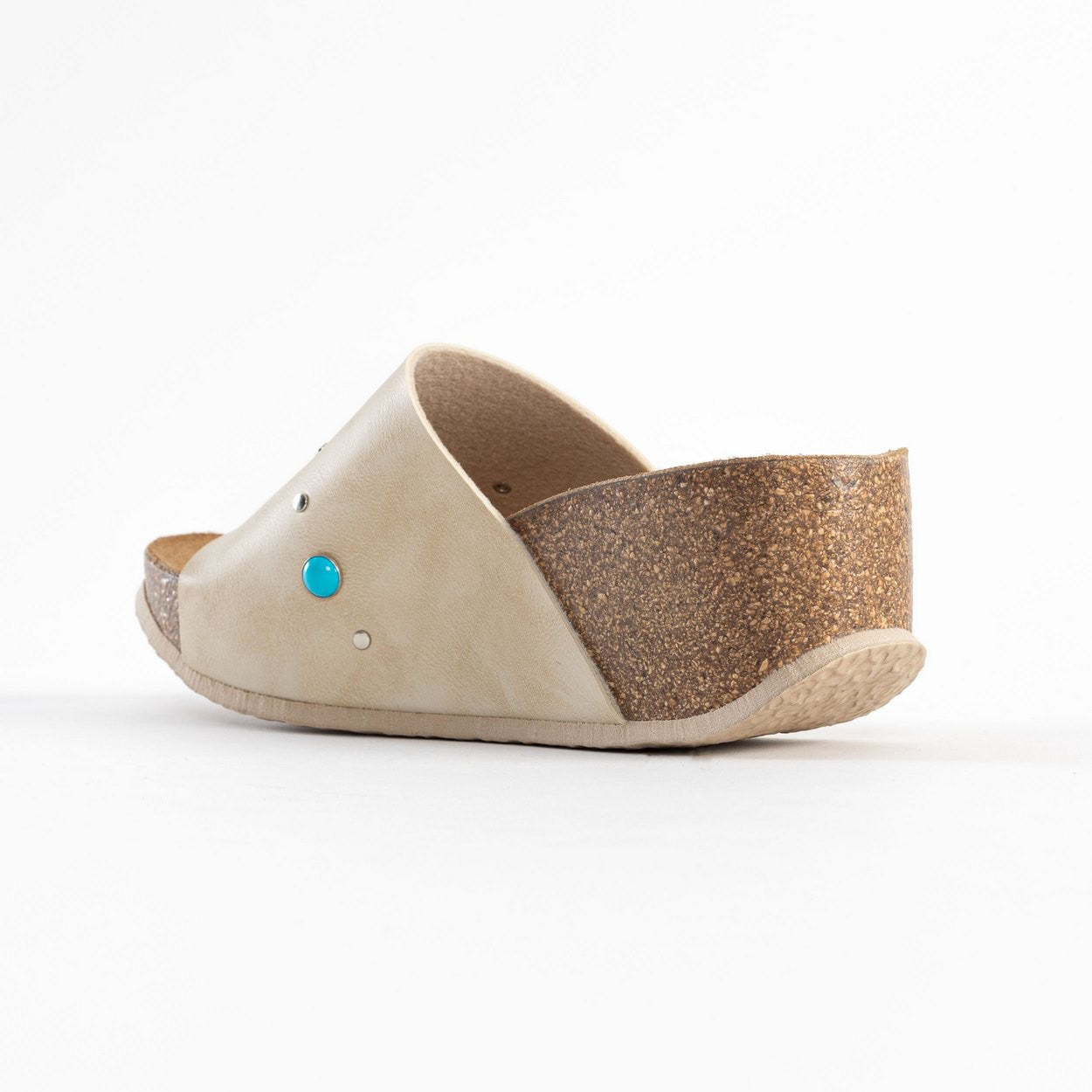 Sandales Agueda Blanc Cassé Compensées et Semi-compensées