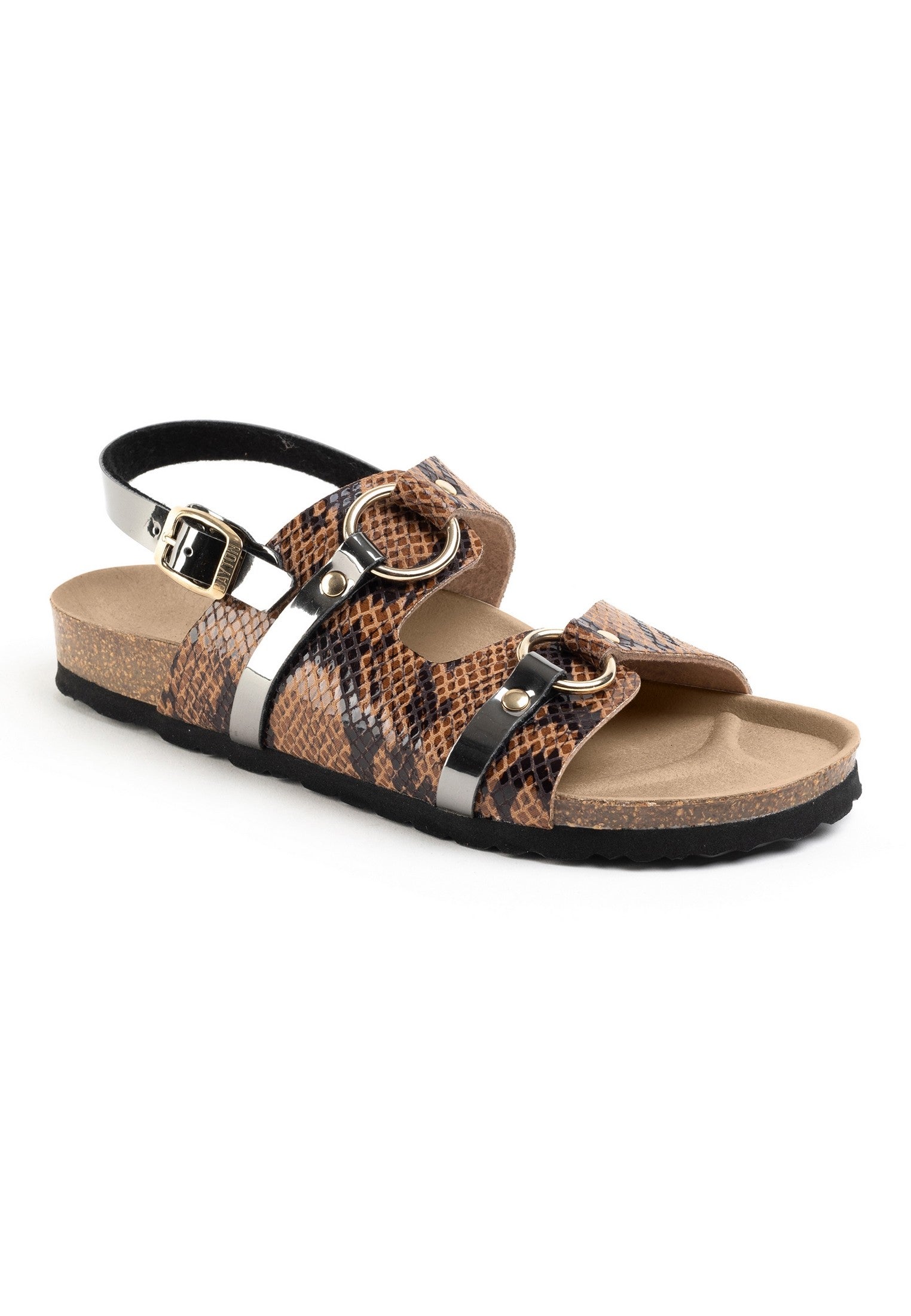 Sandales-2-Brides-Astral-Marron-Bayton-femme