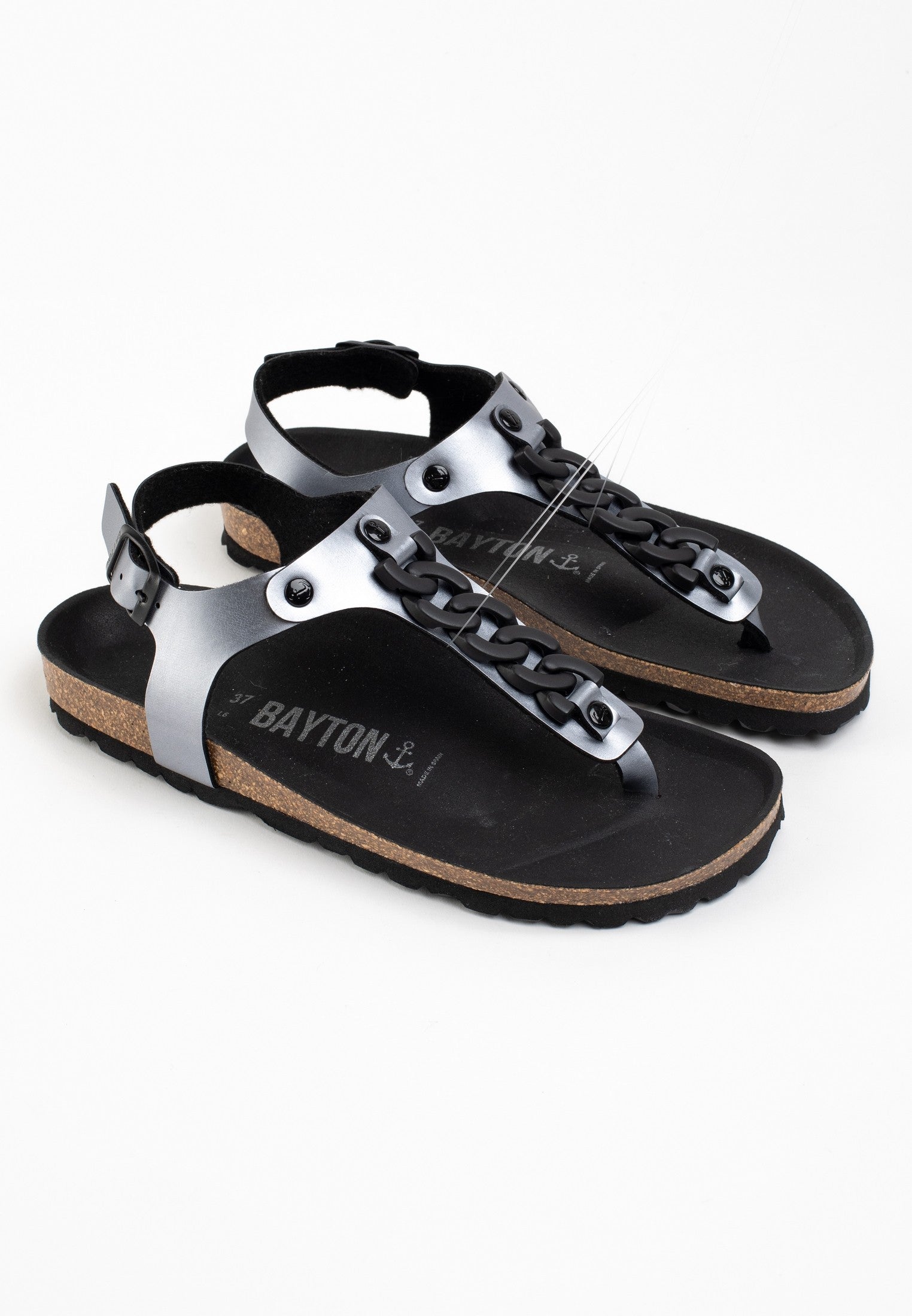 Sandales Astrid Pewter à Entre-Doigts