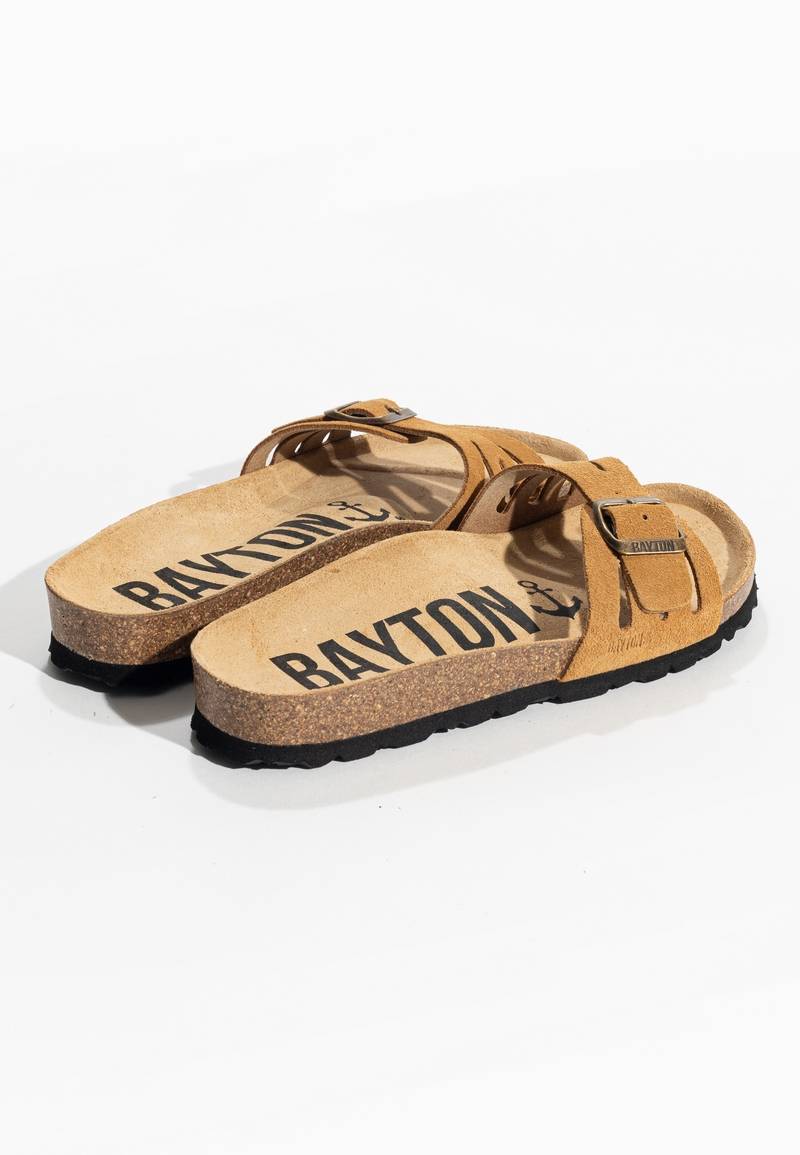 Sandalias Athena Camel