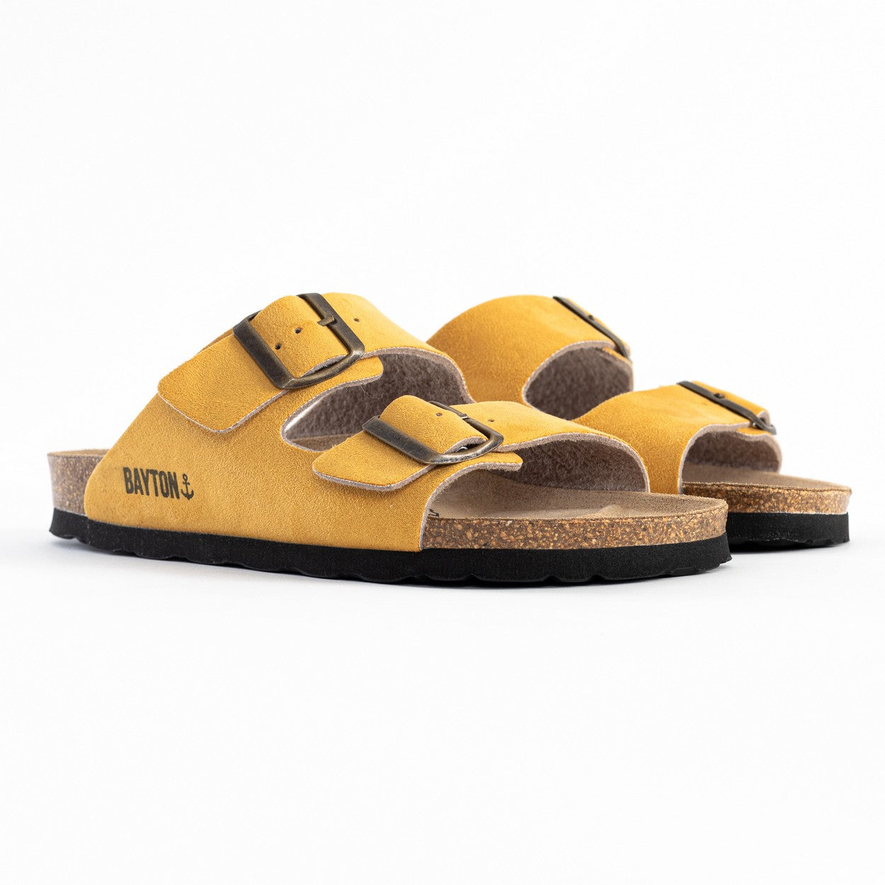 Sandales-2-Brides-Atlas-Jaune-Bayton-femme
