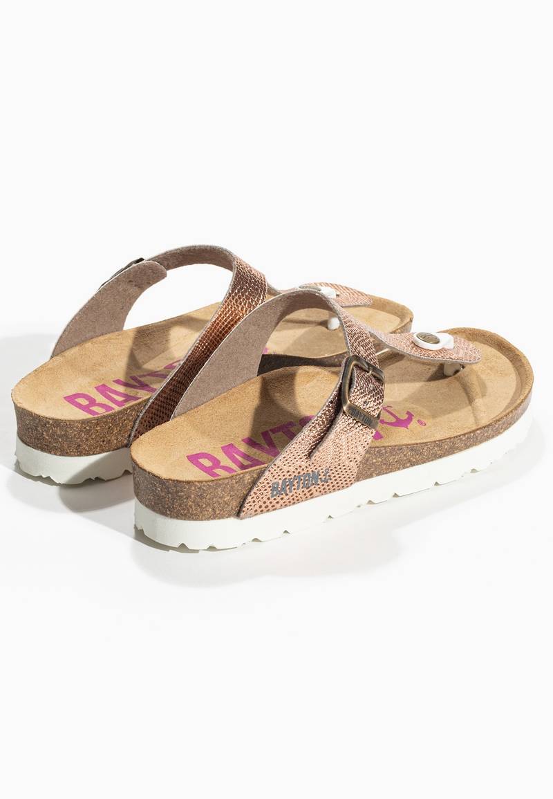 Sandales Cairns Rose gold à Entre-Doigts