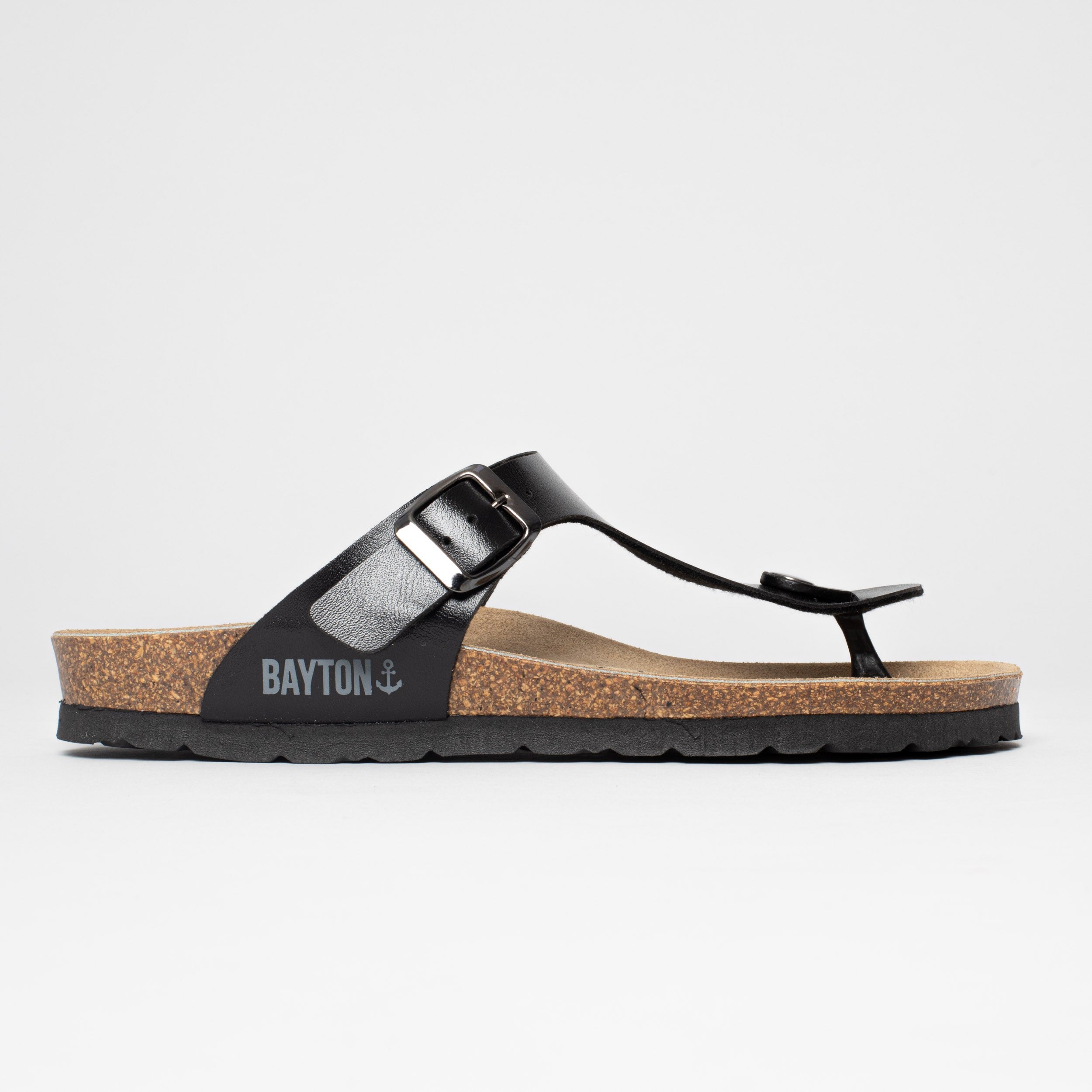 Cairns Black Open Toe Sandals