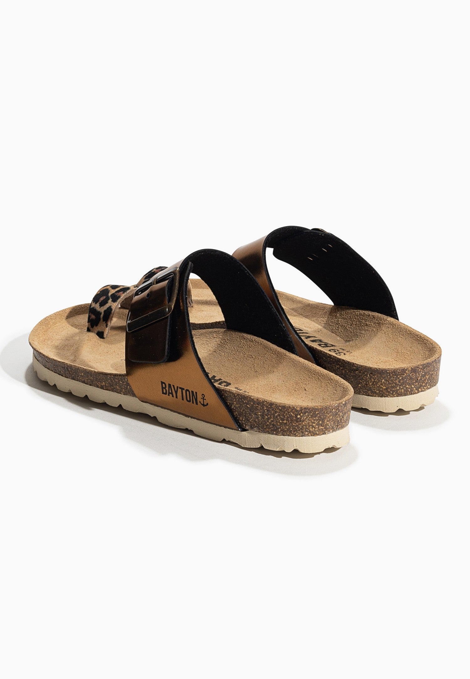 Sandales Caliente Bronze à Entre-Doigts