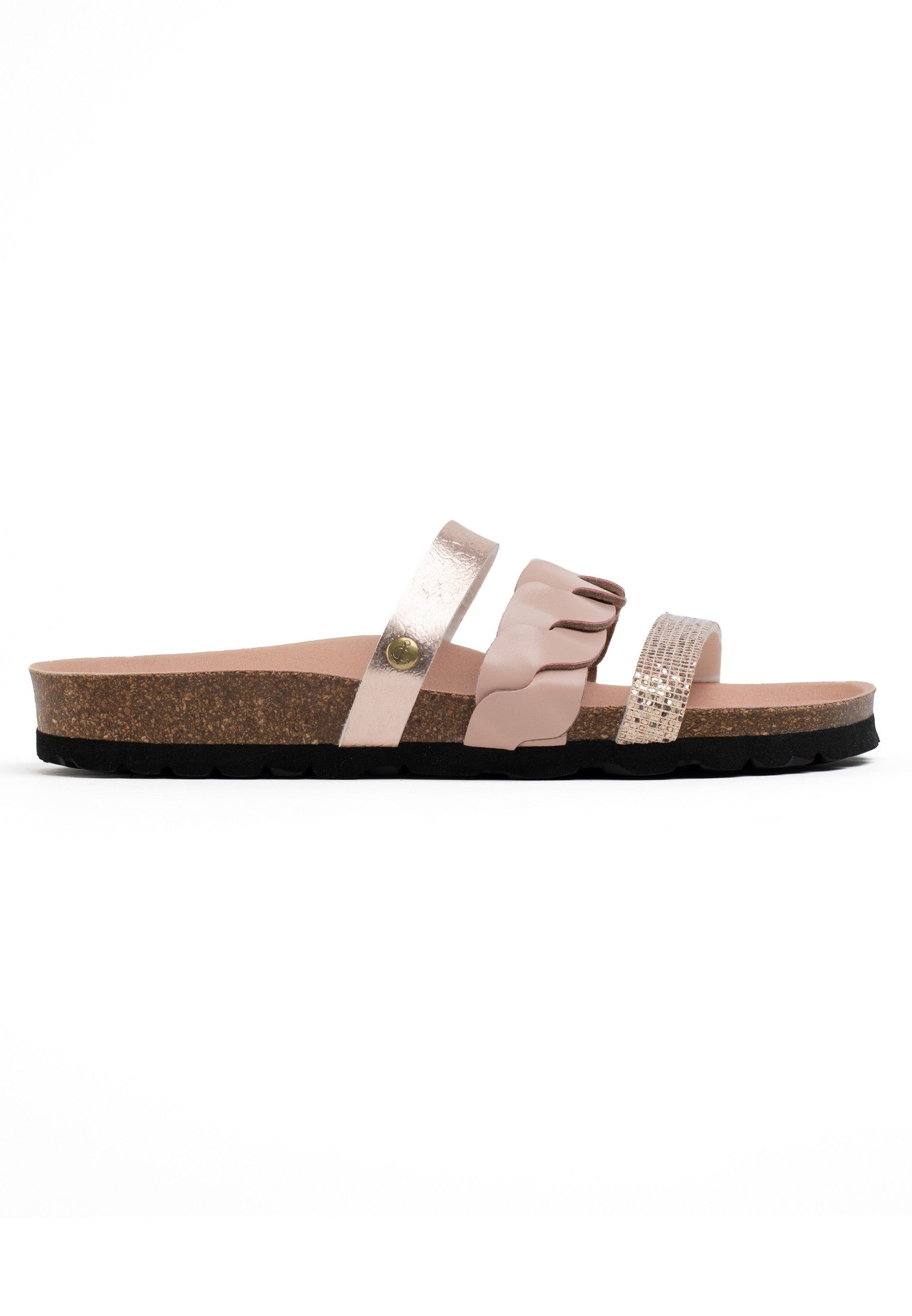 Sandales-Corail-Rose-Dorées-Multi-Brides-Bayton-femme