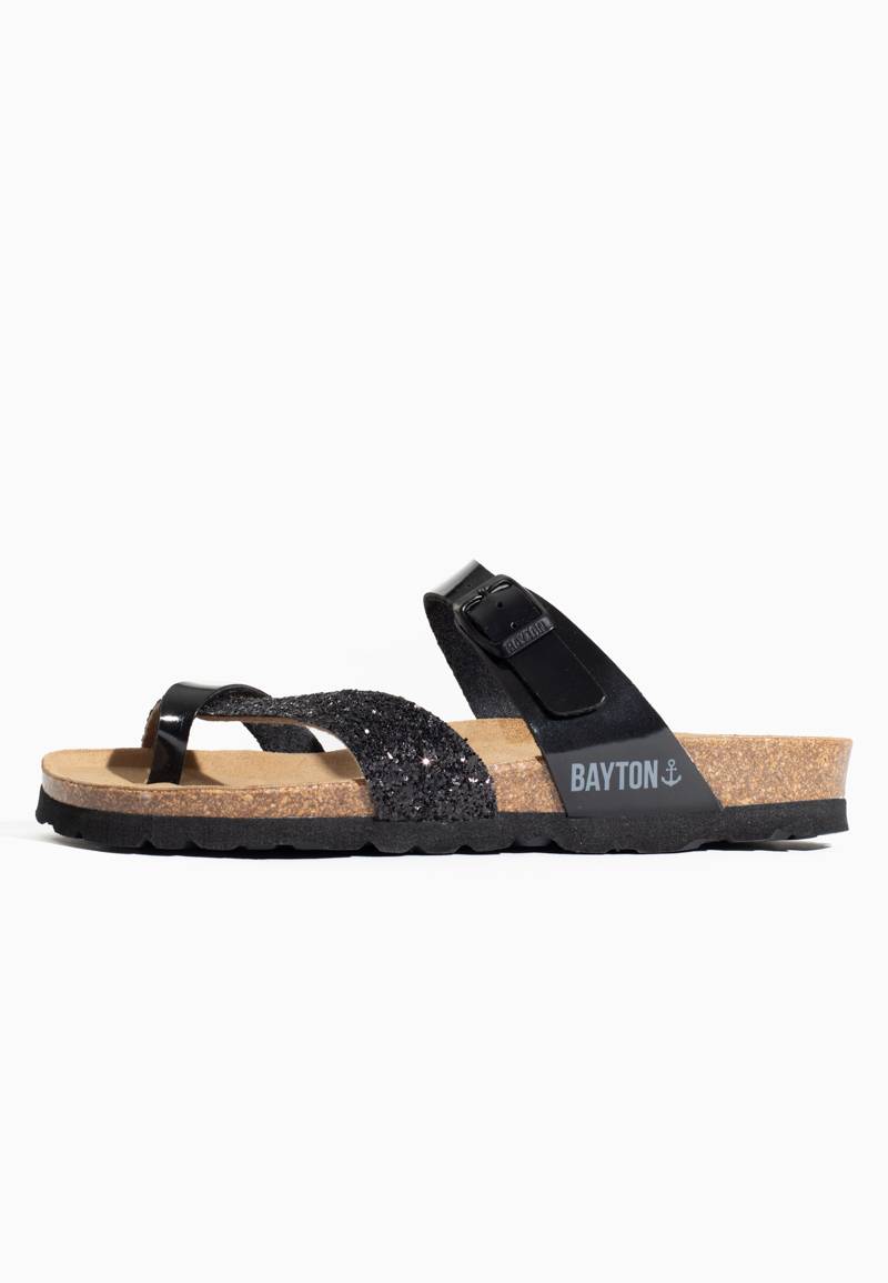 Diane Black Open Toe Sandals