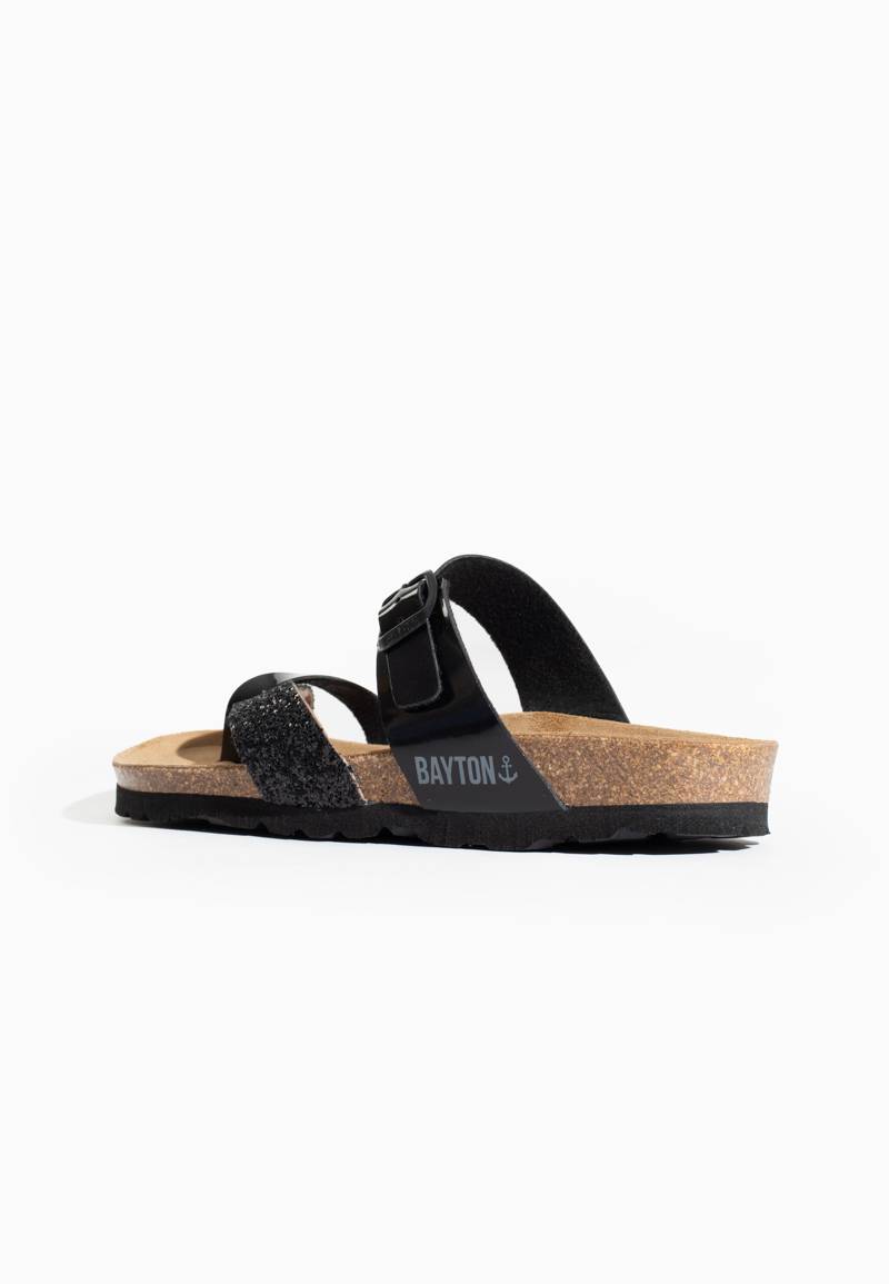 Diane Black Open Toe Sandals