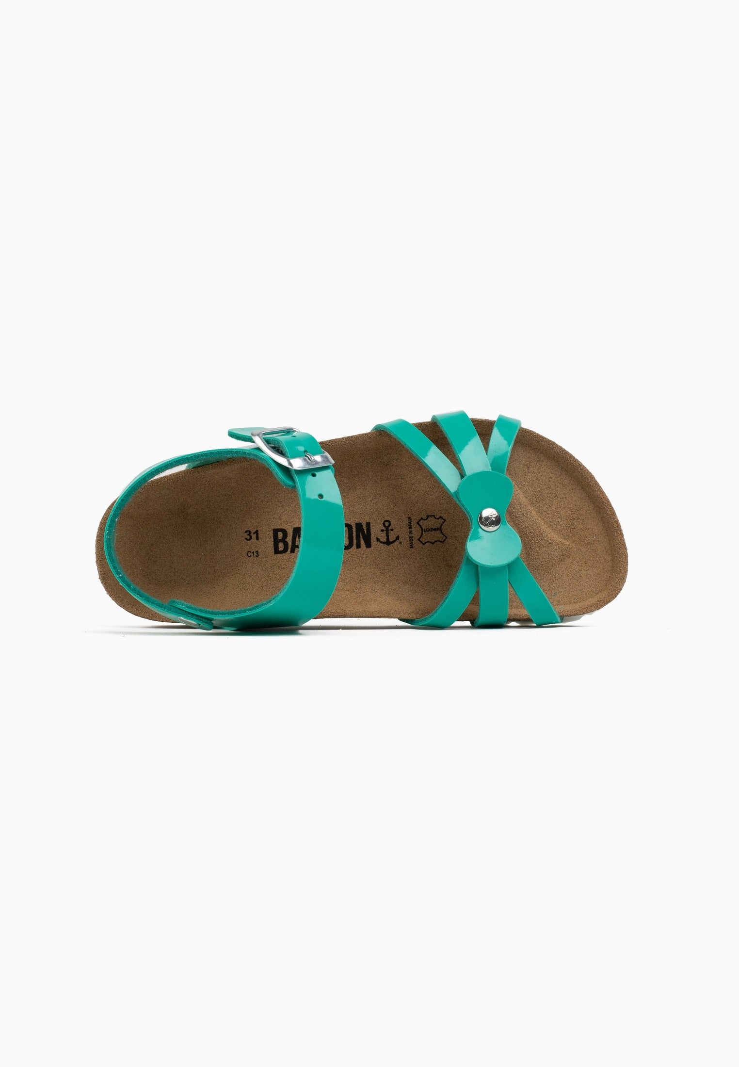 Sandalias Eirene Multitiras Verde Claro