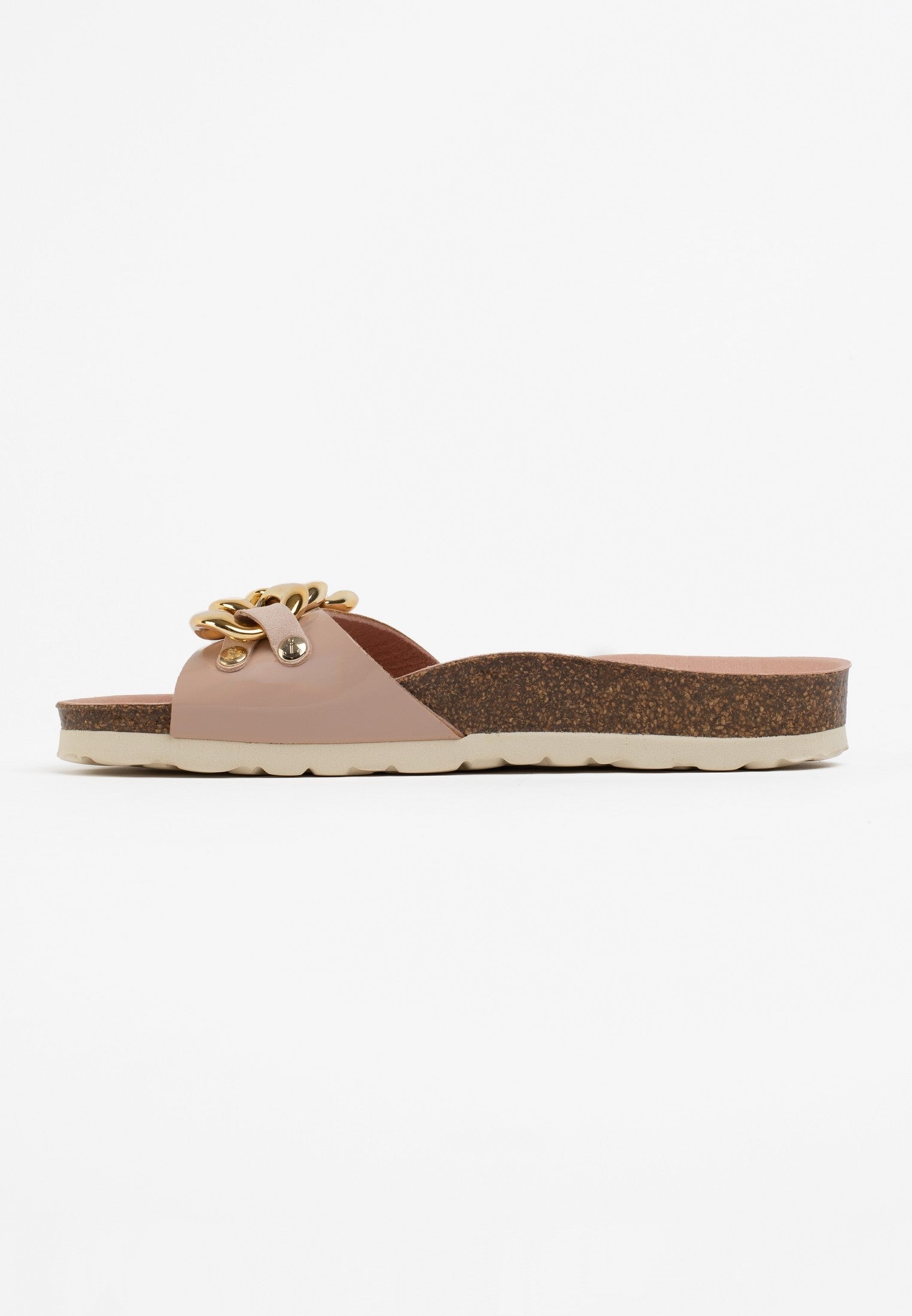 Sandalias Esterel 1 Correa Rosa Palo