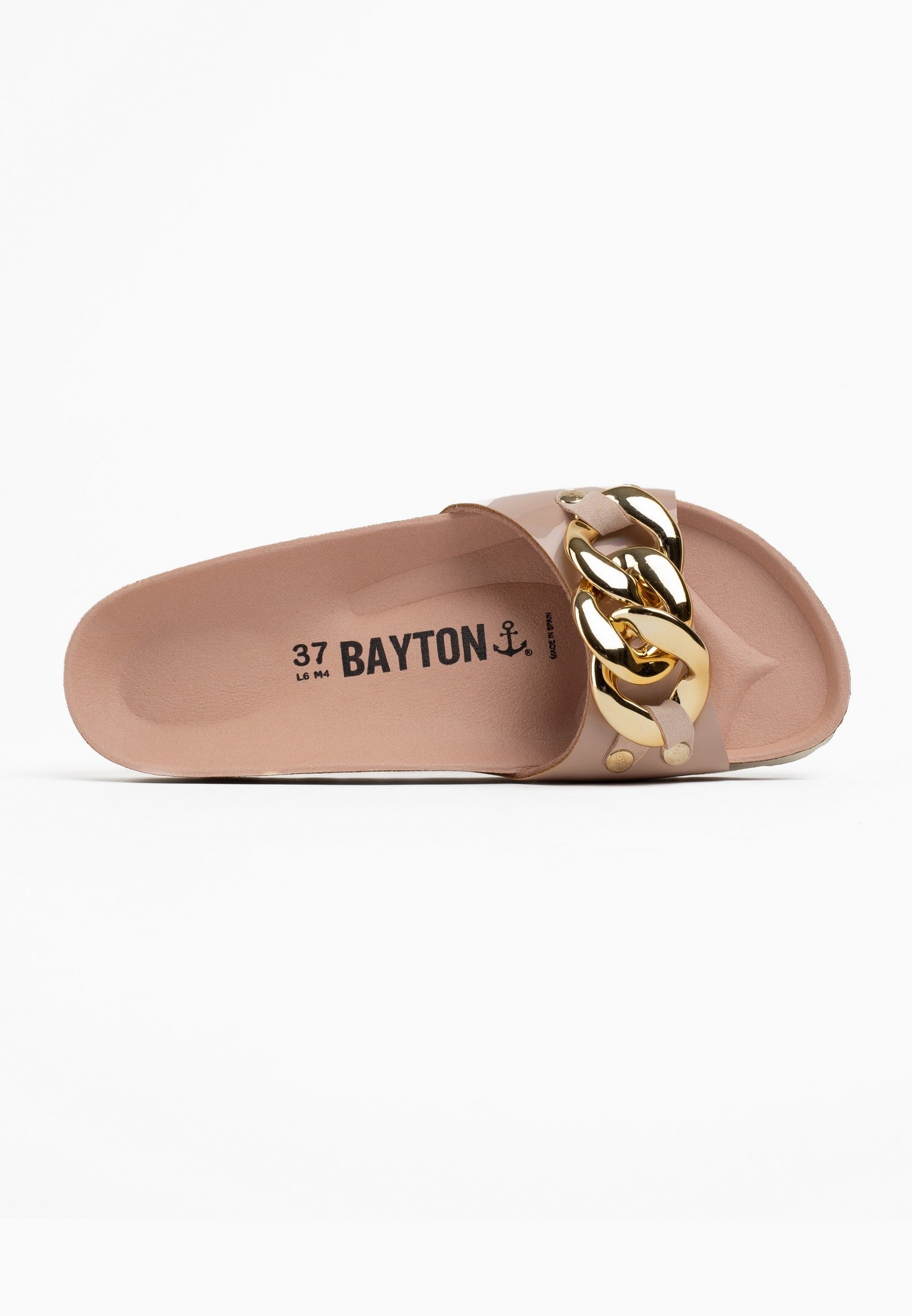 Sandalias Esterel 1 Correa Rosa Palo