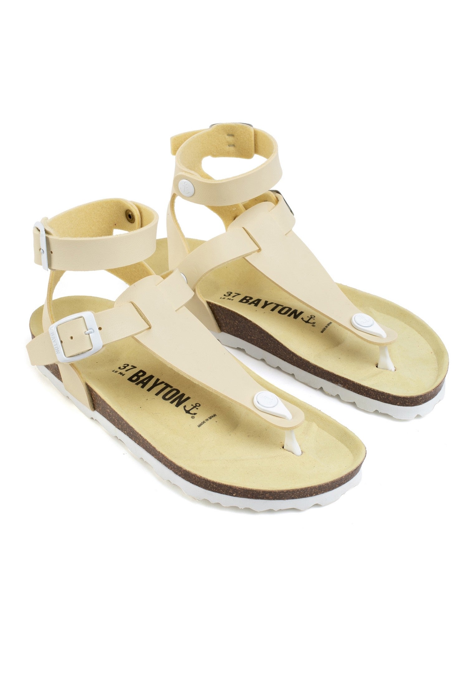 Kwinana Citron Toe-Thong Sandals