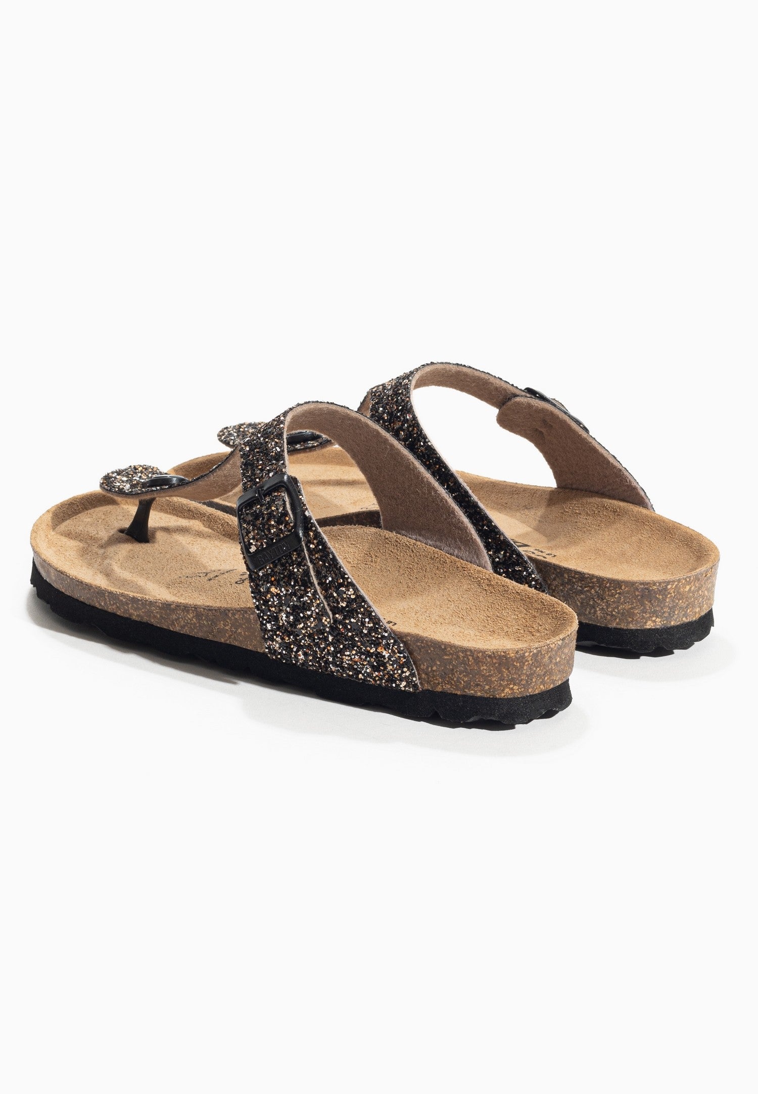 Sandales Melia Bronze pailleté à Entre-Doigts