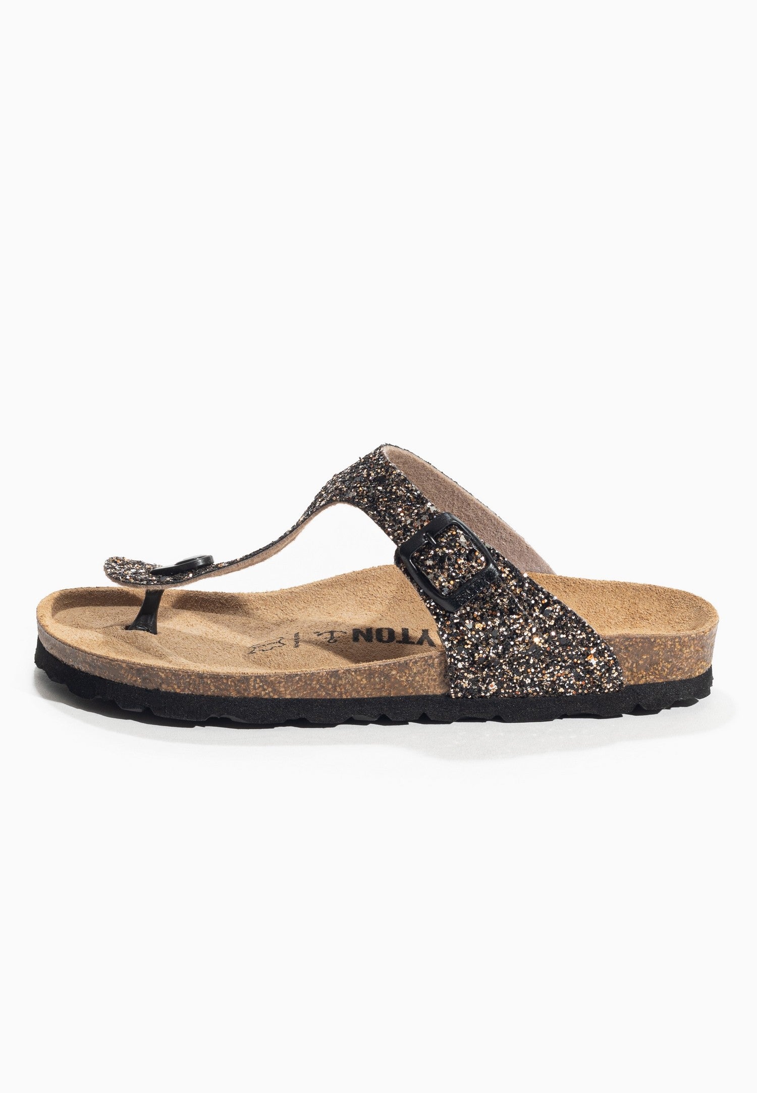 Sandales Melia Bronze pailleté à Entre-Doigts