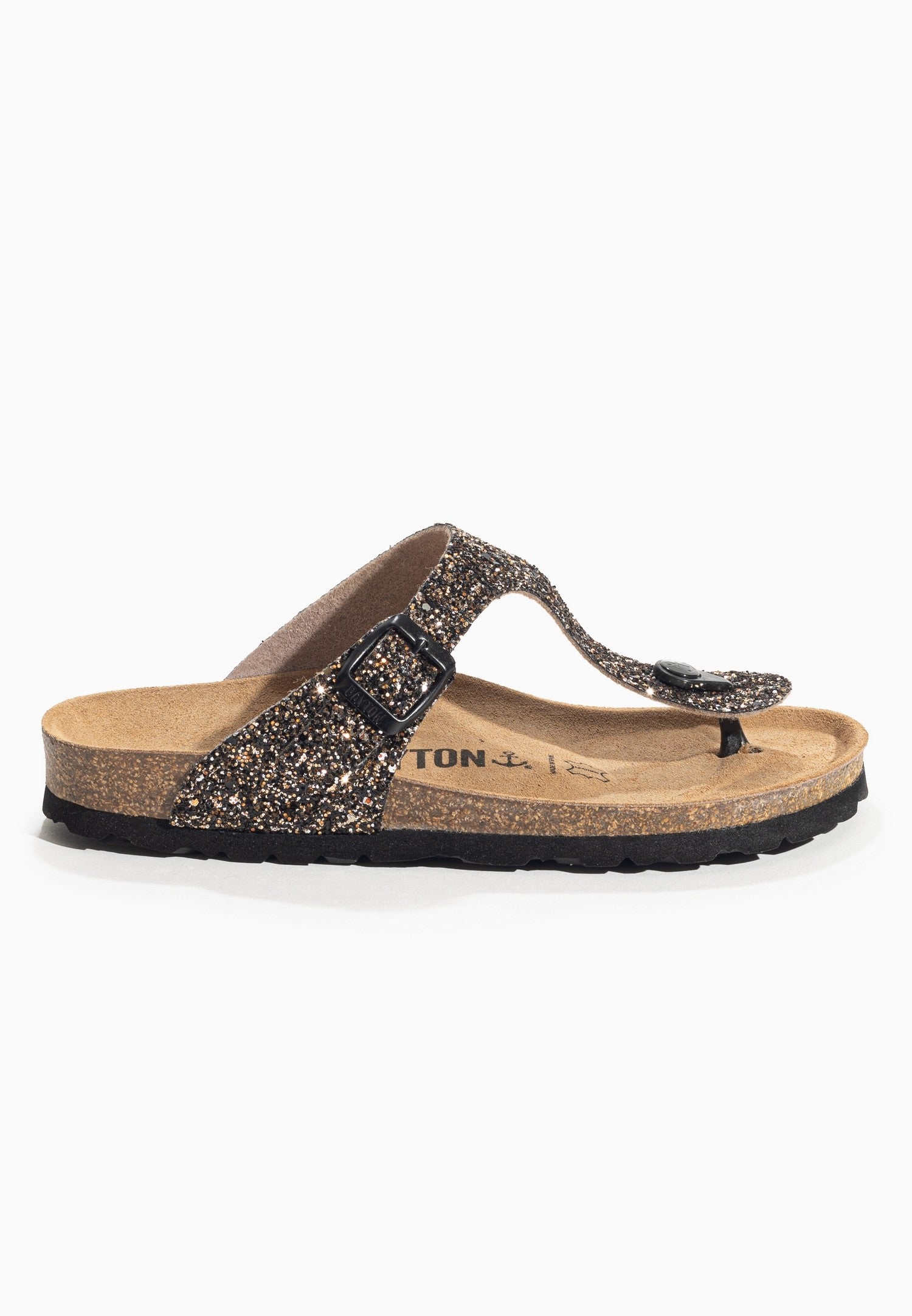 Sandales Melia Bronze pailleté à Entre-Doigts