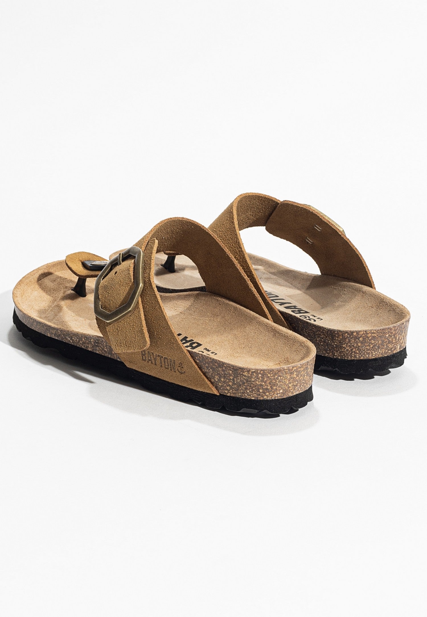 Sandales Mercure Camel à Entre-Doigts