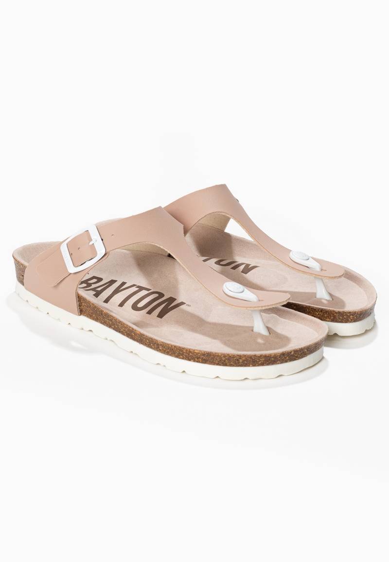 Sandales Mercure Nude à Entre-Doigts