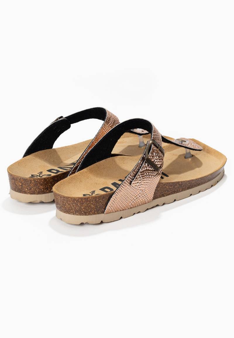 Sandalias Mercury en oro rosa