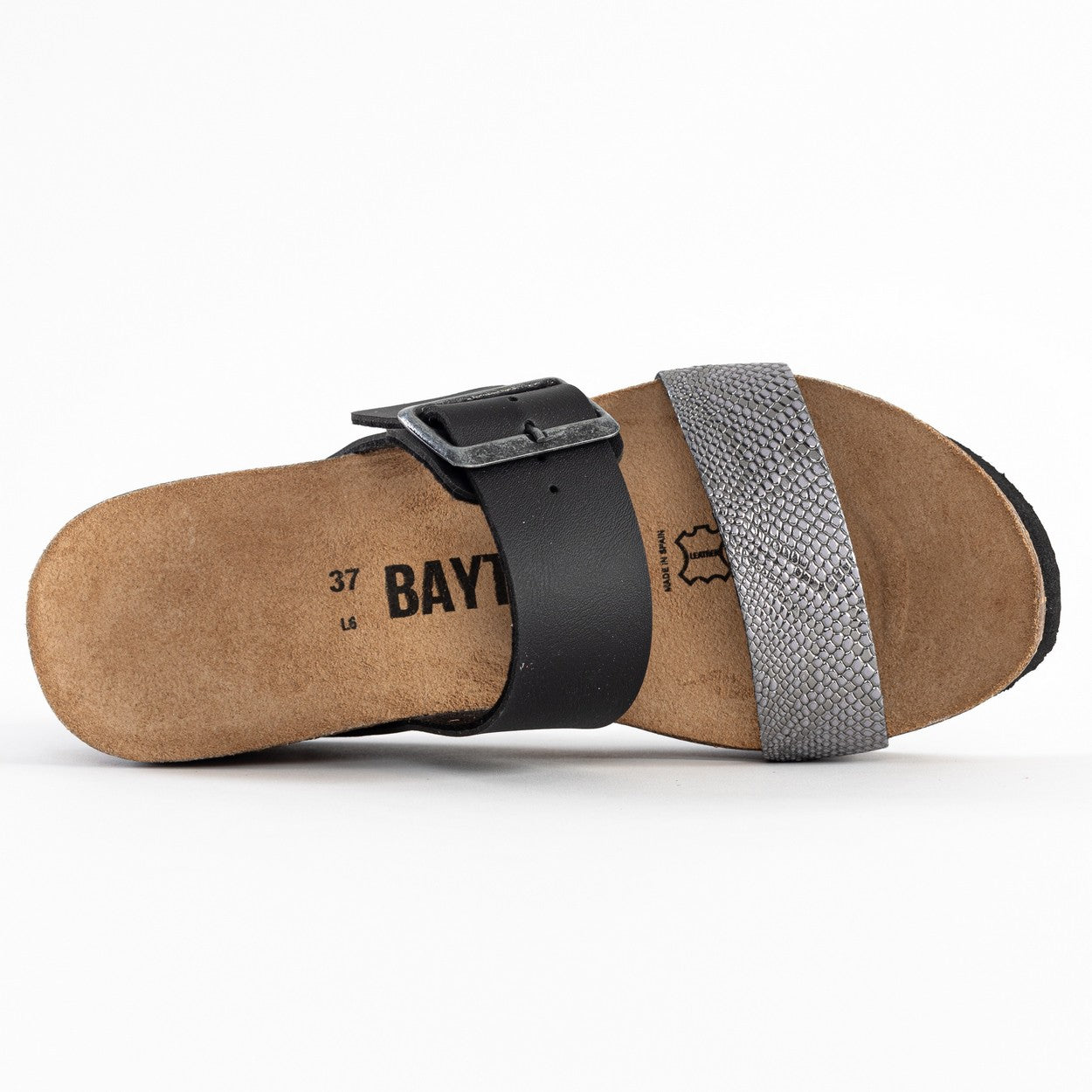 Sandales Newcastle Anthracite Et Noir Compensées et Semi-compensées